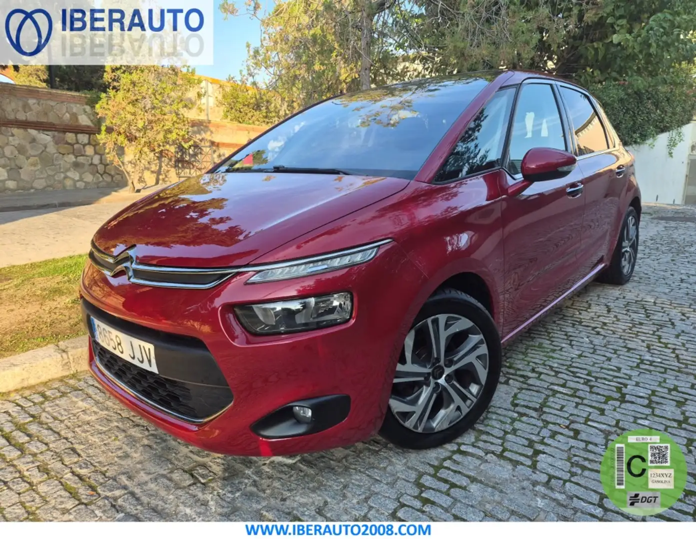Citroen C4 Picasso 1.2 PureTech S&S Intensive Plus Burdeos - 1