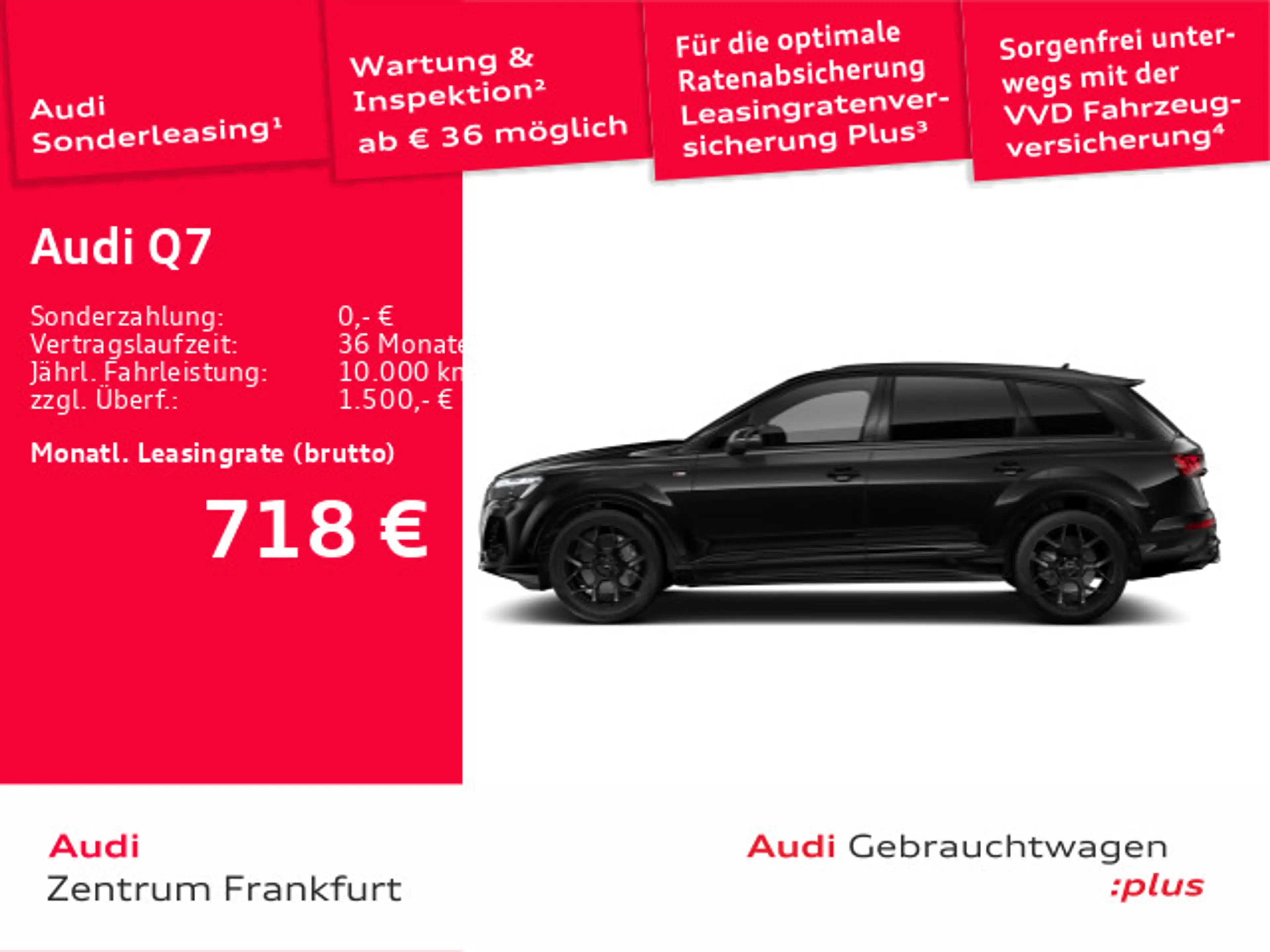 Audi Q7 TFSI 250 kW S-LINE PANO*WANK*B&O*STHZ*HUD*SBL — photo 2