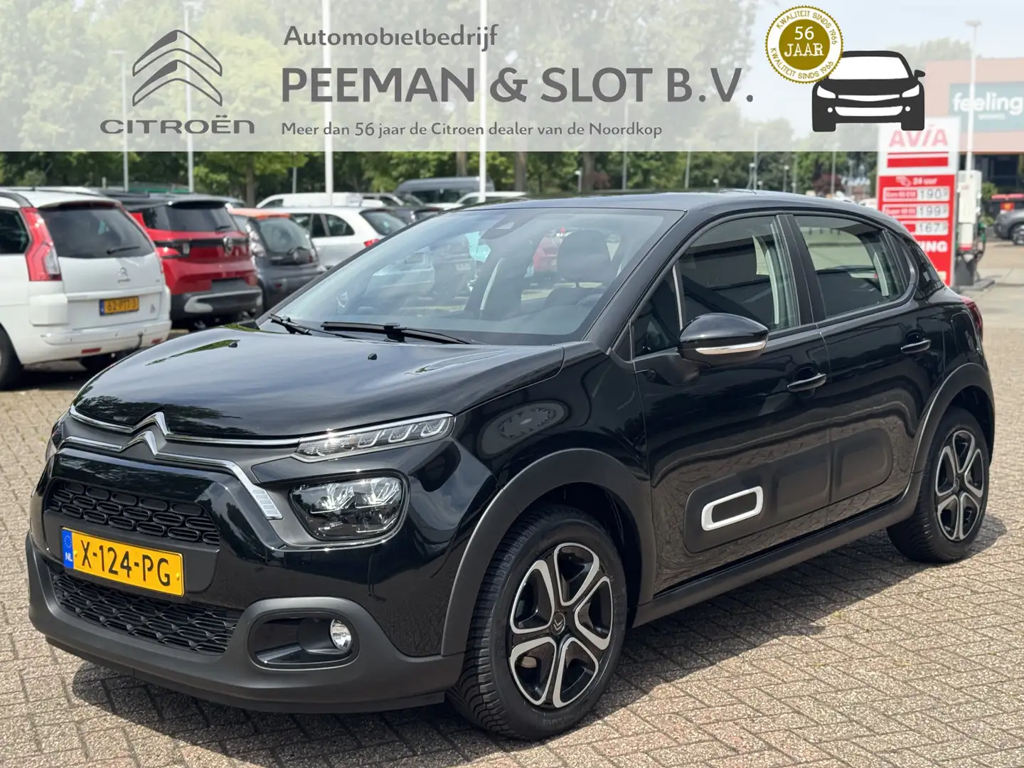 Citroen C3 83pk Plus Navigatie|Airco|1ste eigenaar! Schwarz - 1