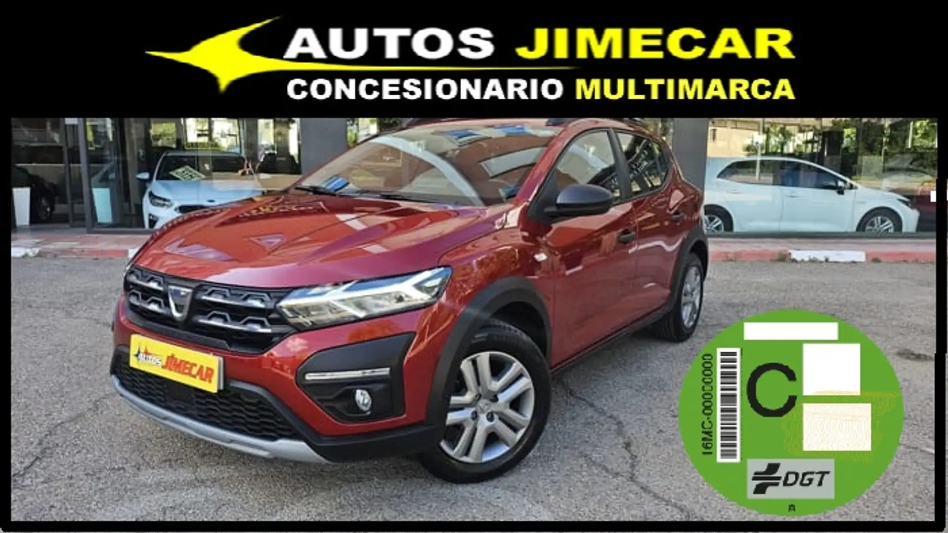 Dacia Sandero Stepway TCe Comfort CVT 67kW Paars - 1