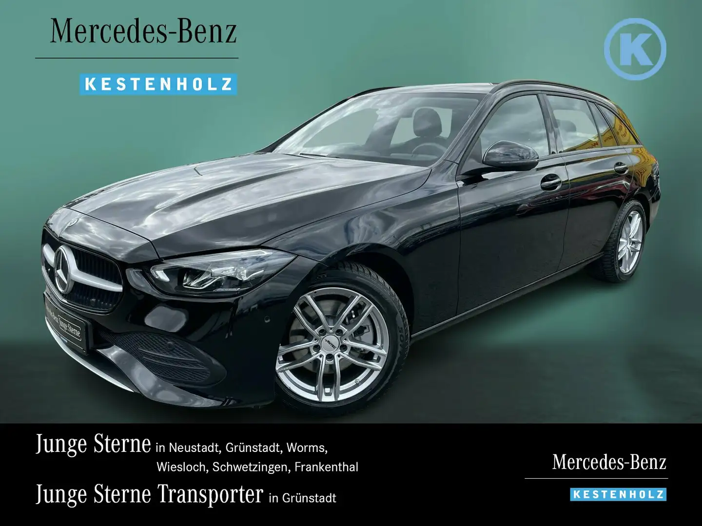 Mercedes-Benz C 200 C 200 d T KAMERA+EASYP+TEMPO+SITZHZ+SPUR/BREMS Schwarz - 1