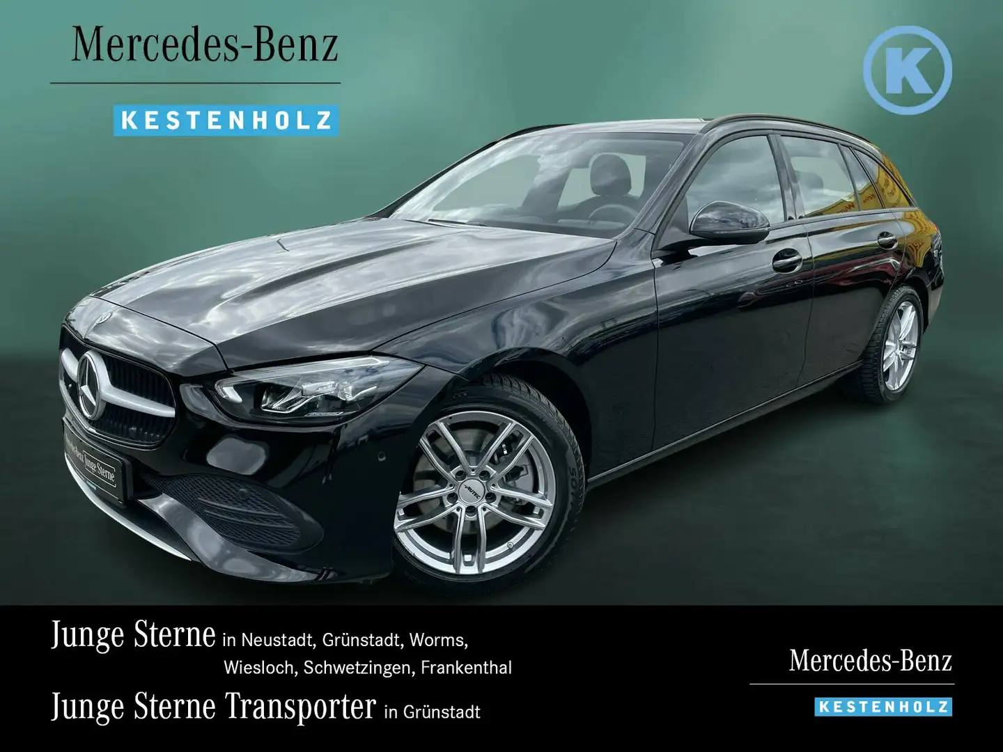 Mercedes-Benz C 200 C 200 d T KAMERA+EASYP+TEMPO+SITZHZ+SPUR/BREMS Nero - 1