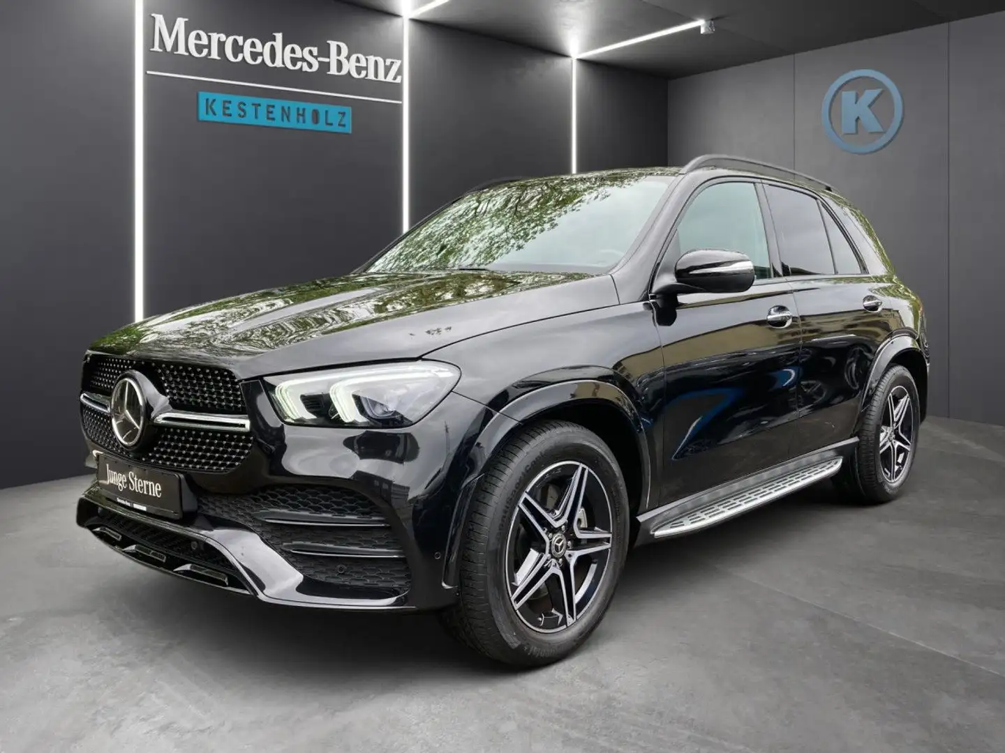 Mercedes-Benz GLE 450 4Matic AMG+NIGHT+PANO+360°+DISTRO+KEY-GO Negru - 2