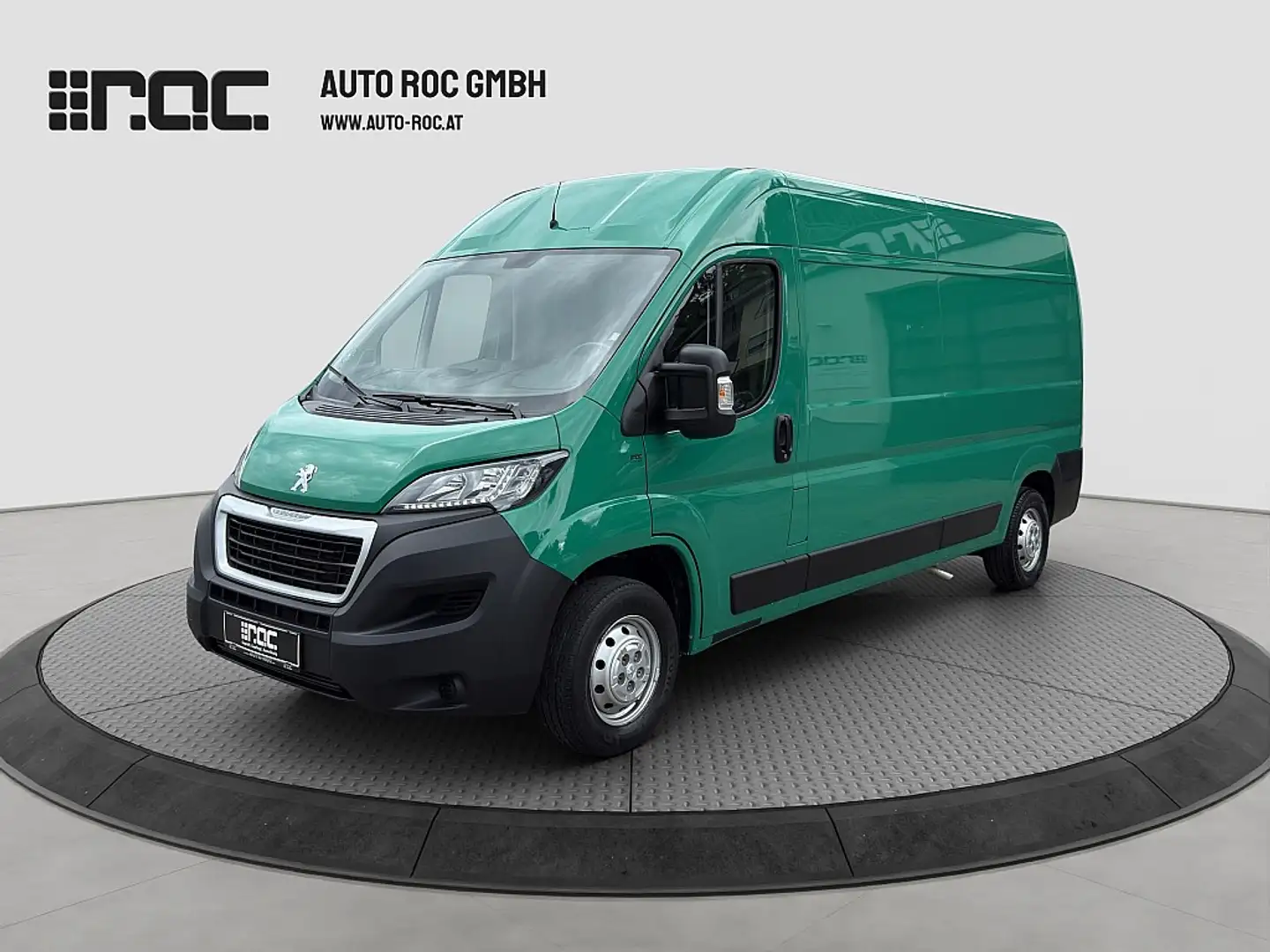 Peugeot Boxer 3300 L3H2 2.0 HDi 130 Euro6 AHK/Kamera/STH/SHZ/uvm Grün - 1