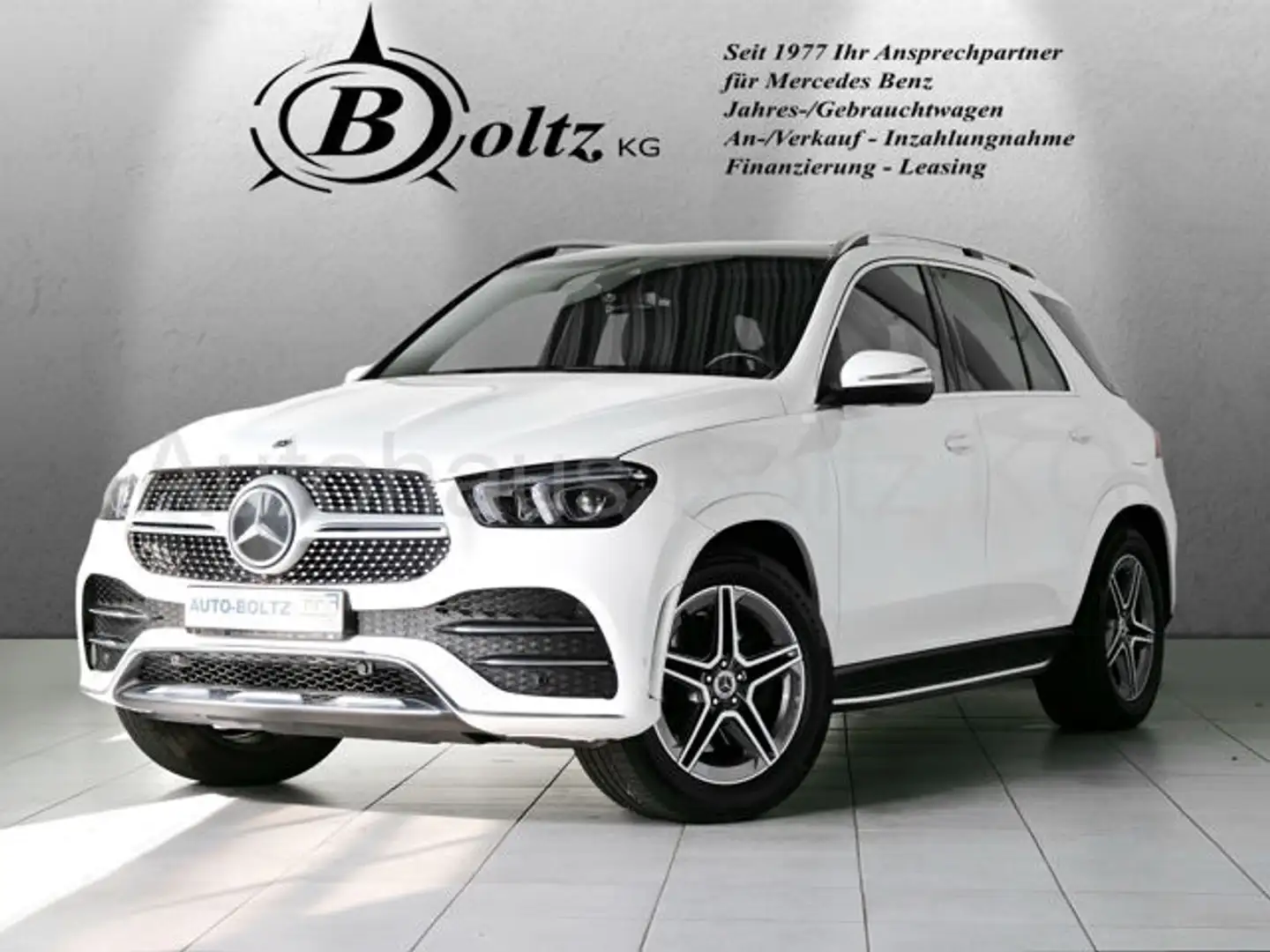 Mercedes-Benz GLE 350 de 4M 2x AMG Pano AHK Totw. Cam. 20 Zoll White - 1