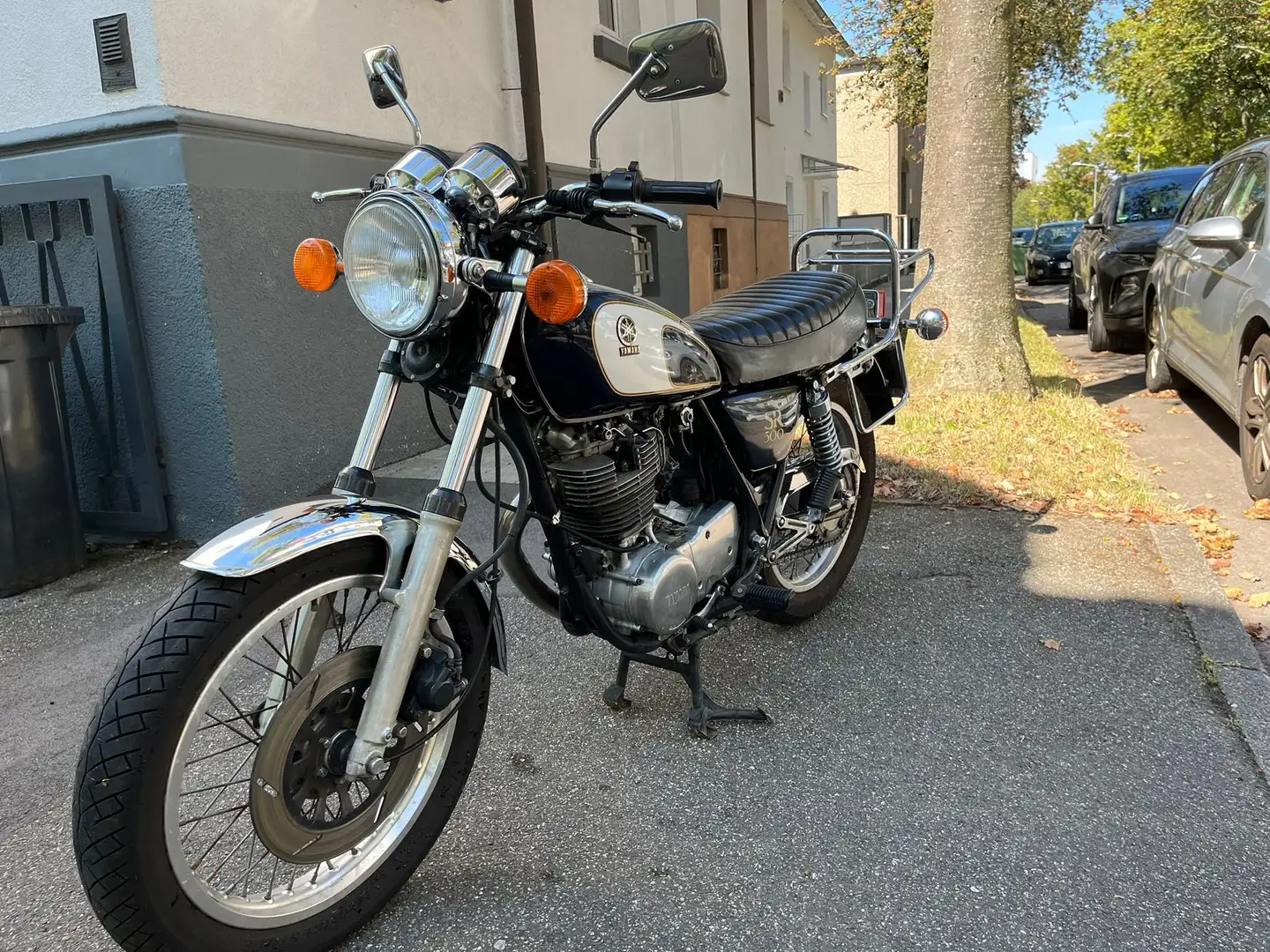 Yamaha SR 500 48T Blau - 1