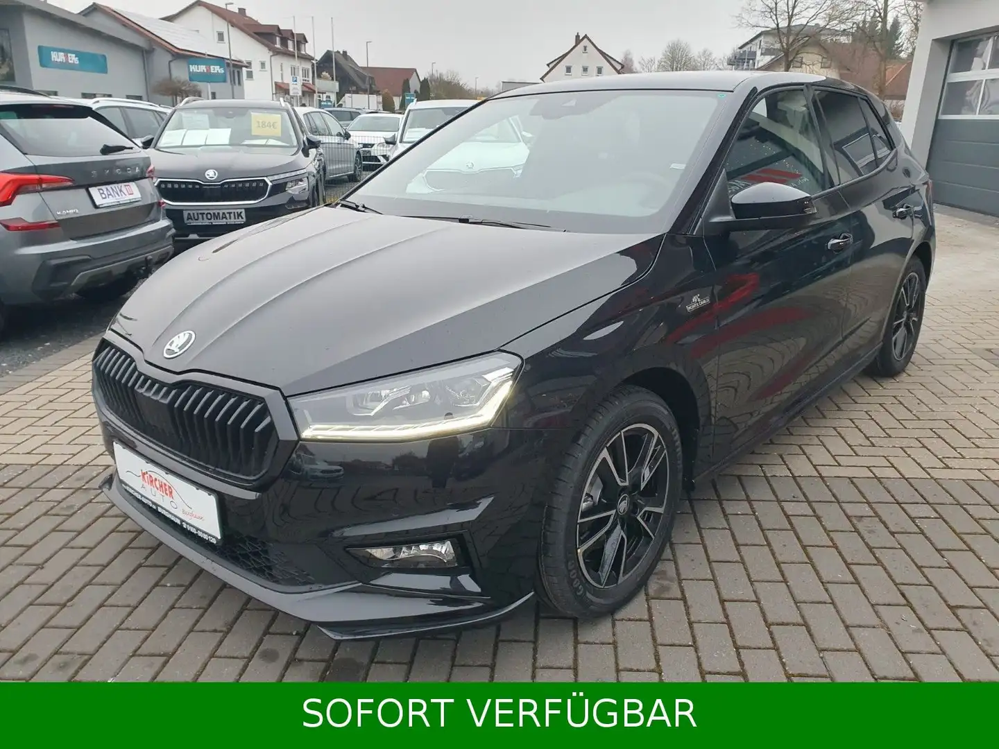 Skoda Fabia TSI Monte Carlo*PANO*Kamera*beh.Lenkra*LED Noir - 1