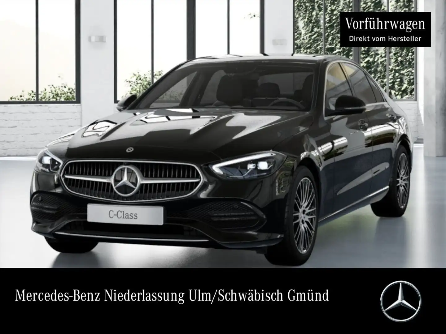 Mercedes-Benz C 180 AVANTG+360+LED+TOTW+KEYLESS+9G Schwarz - 1