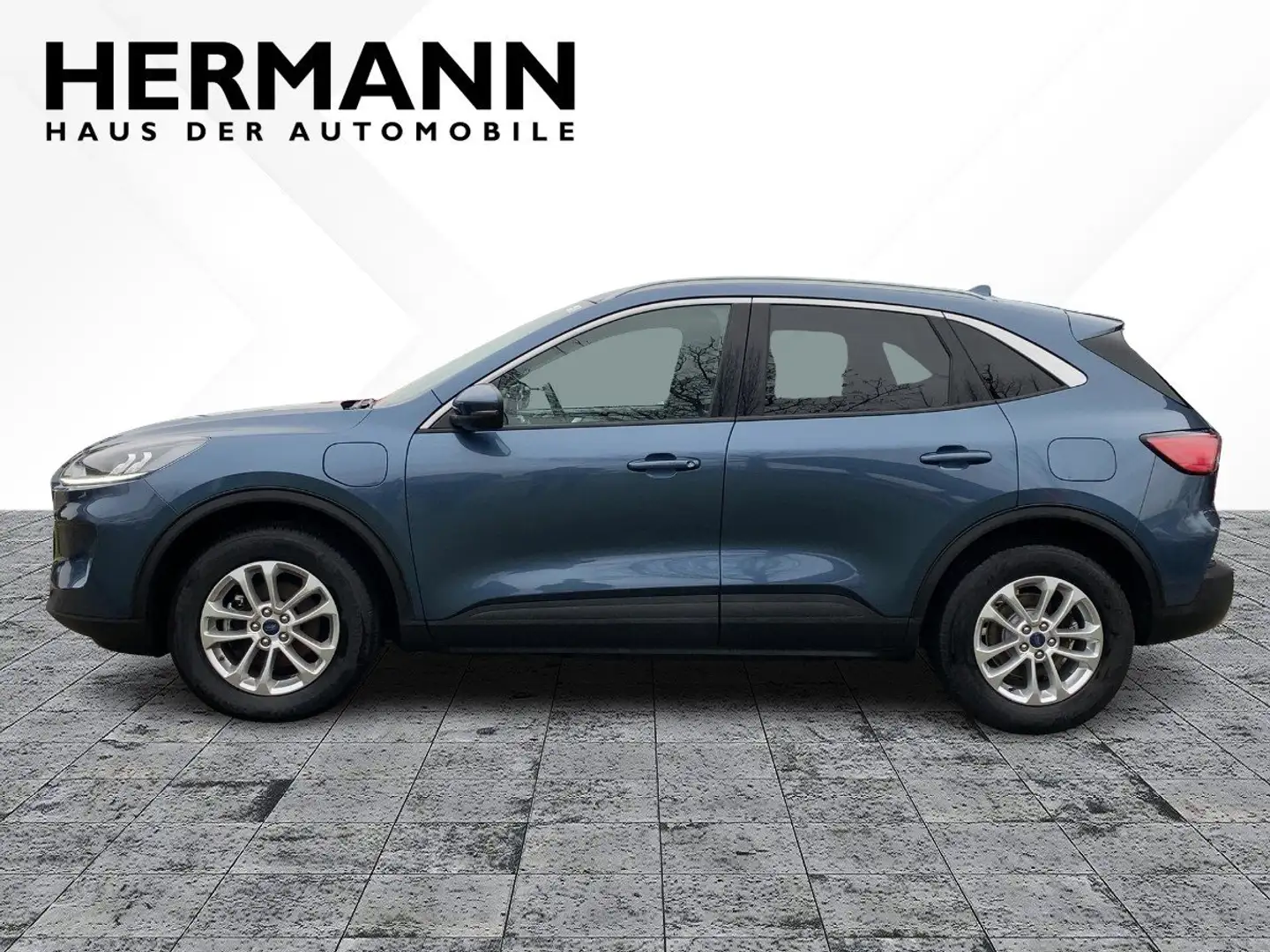 Ford Kuga TITANIUM 2.5 PHEV 225PS CVT FWD AHK*AHK*AUT Blauw - 2