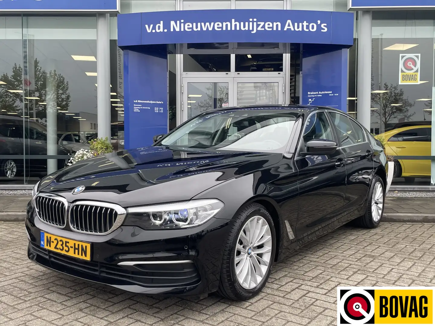 BMW 520 5-serie 520i High Executive | Stoelverwarming | Ac Zwart - 1