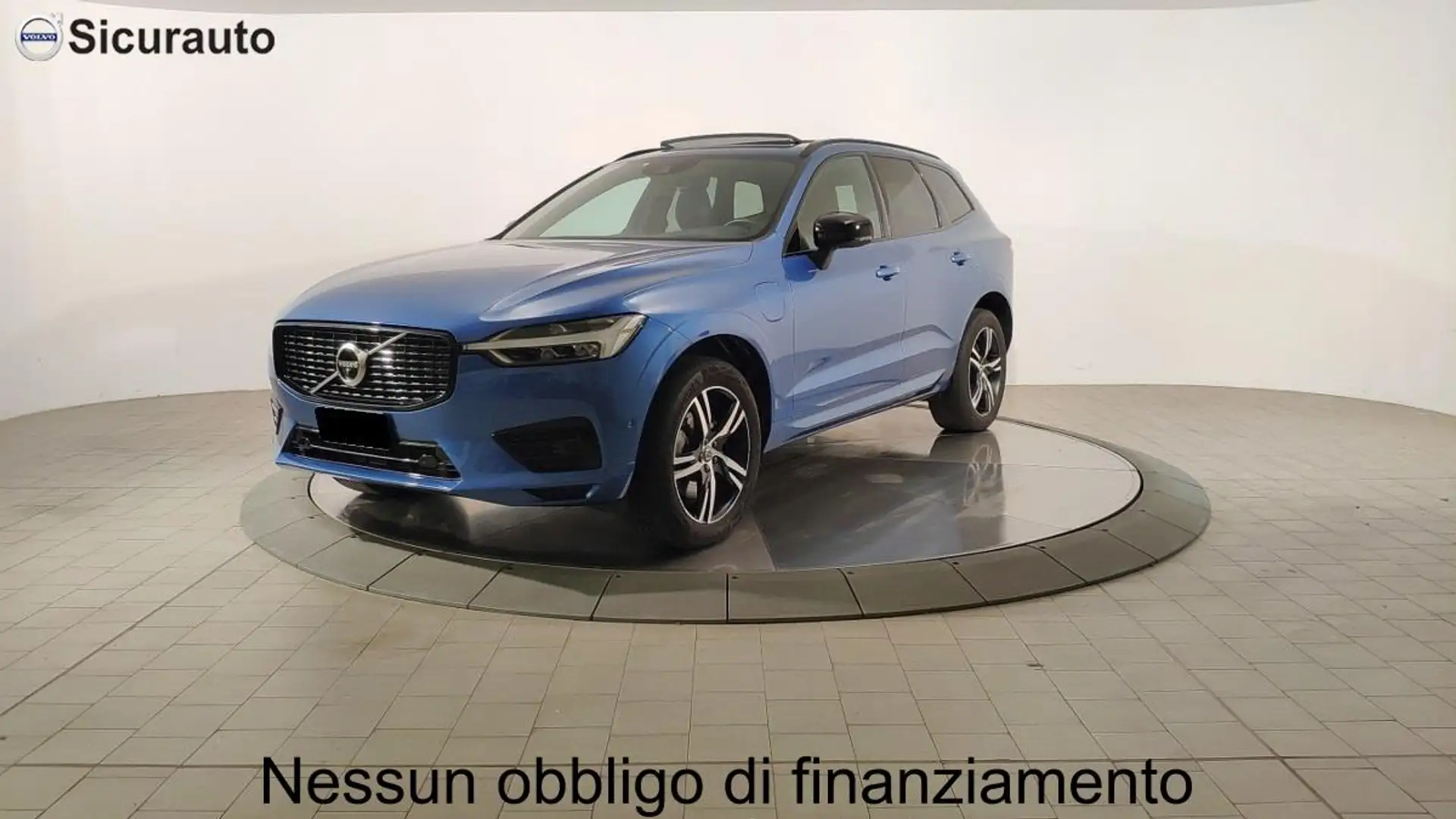 Volvo XC60 T8 Recharge Plug In Hybrid Awd R Design Blu/Azzurro - 1