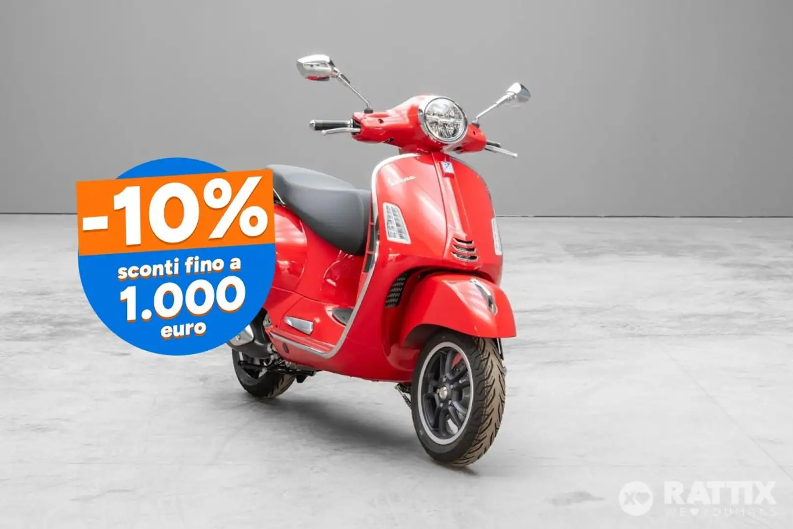 Vespa GTS Super 300 Hpe Super Abs Rosso - 1