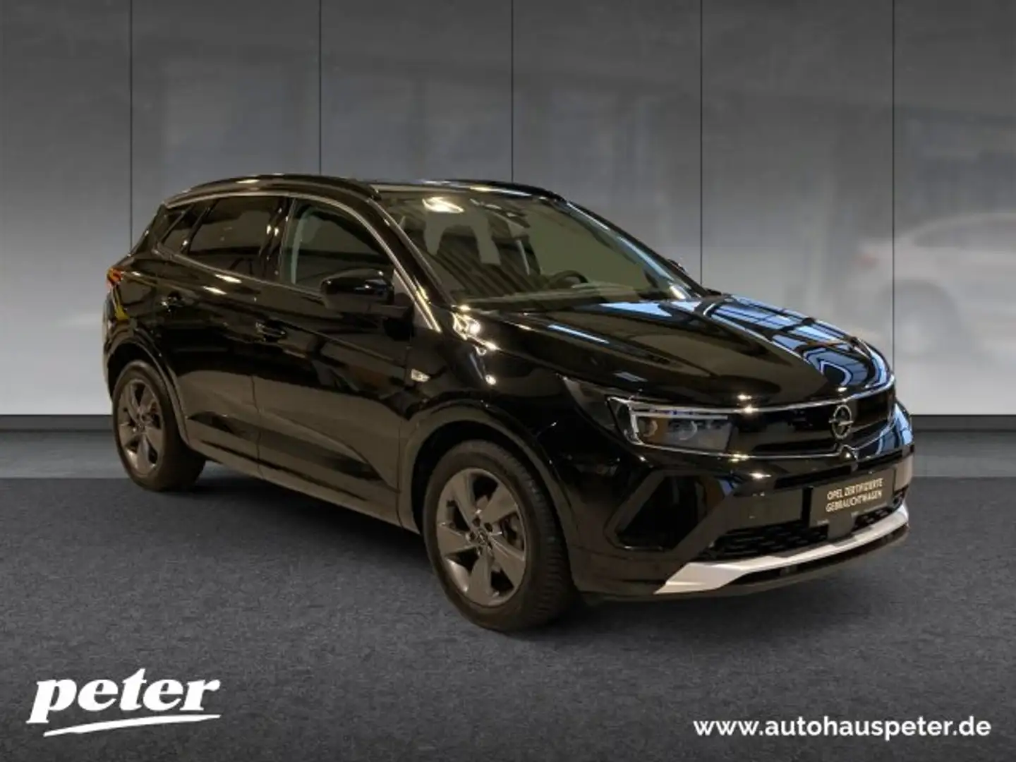 Opel Grandland Grandland 1.2 Turbo Elegance Klimaautomatik Alcant Negro - 2