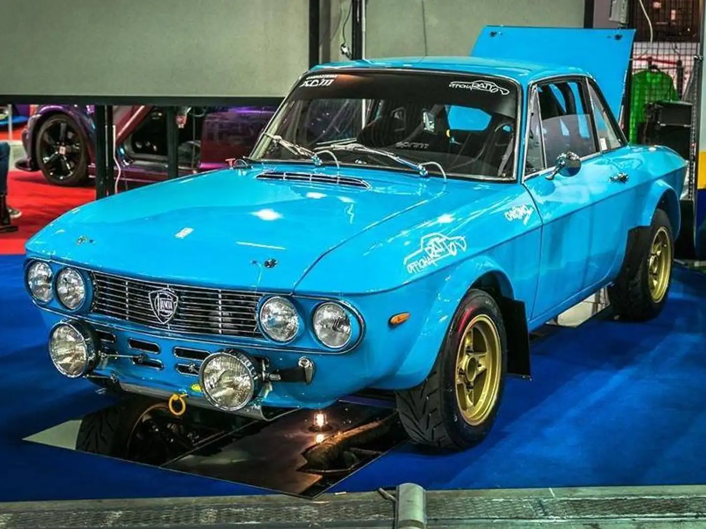 Lancia Fulvia 1600 HF Blu/Azzurro - 1