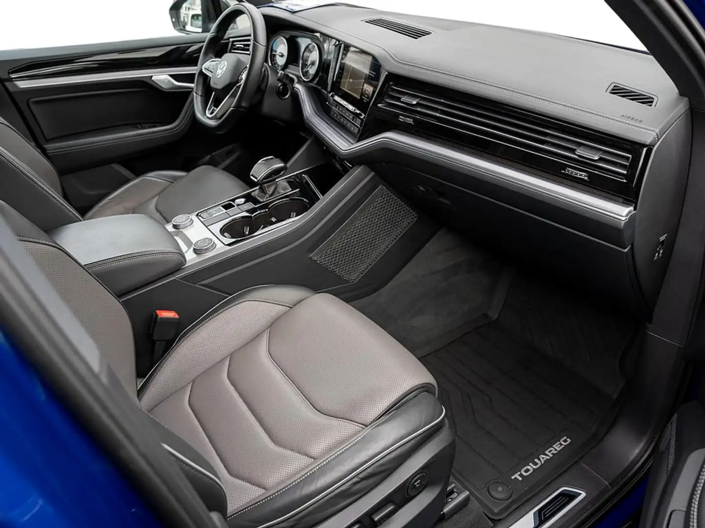 Volkswagen Touareg 3.0 V6 TDI R-Line AHK LEDER MATRIX SH Blau - 2