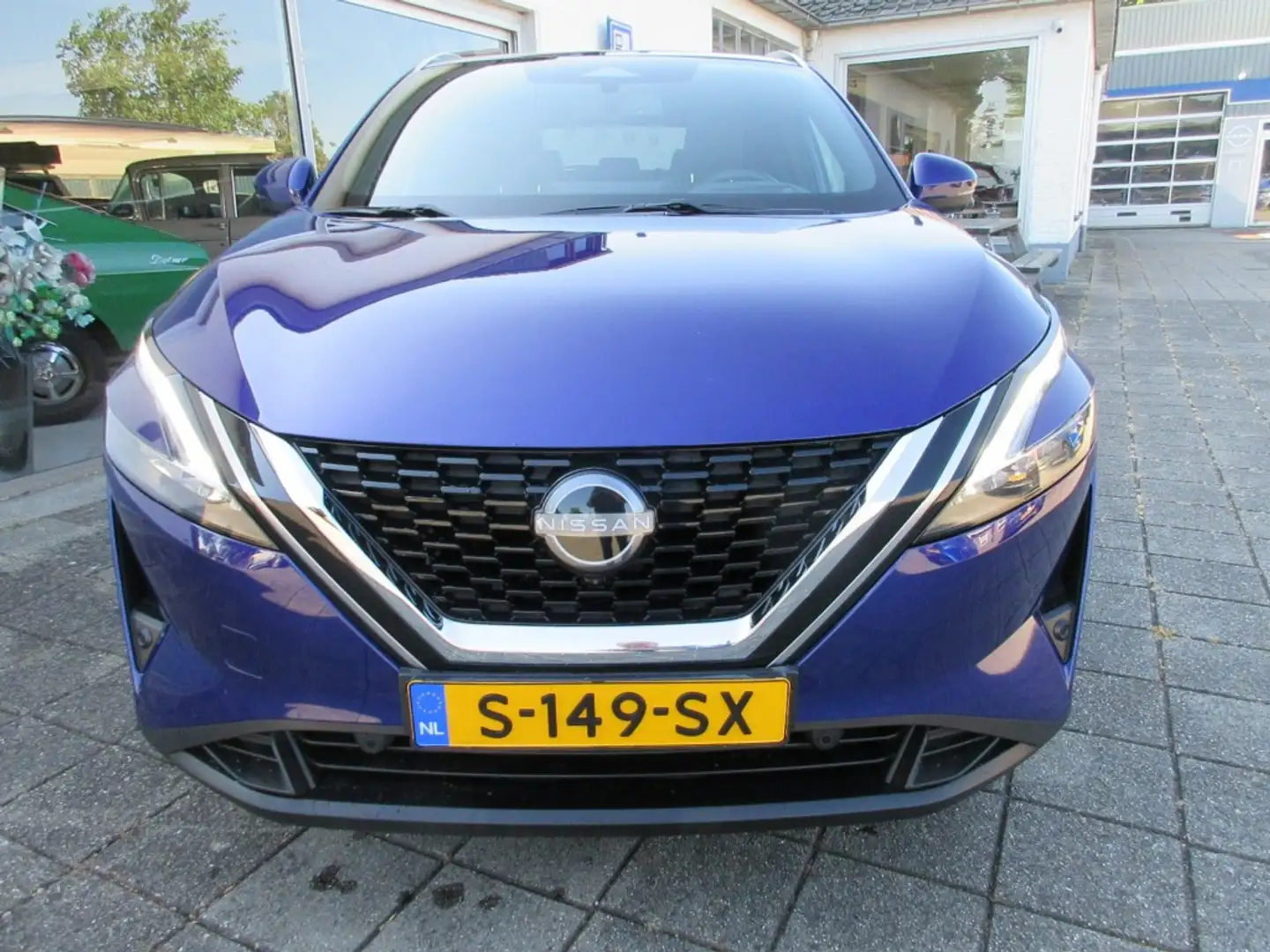 Nissan Qashqai 1.3 MHEV 158PK BUS PREMIUM AUTOMAAT 1800 KG TREKGE Bleu - 2
