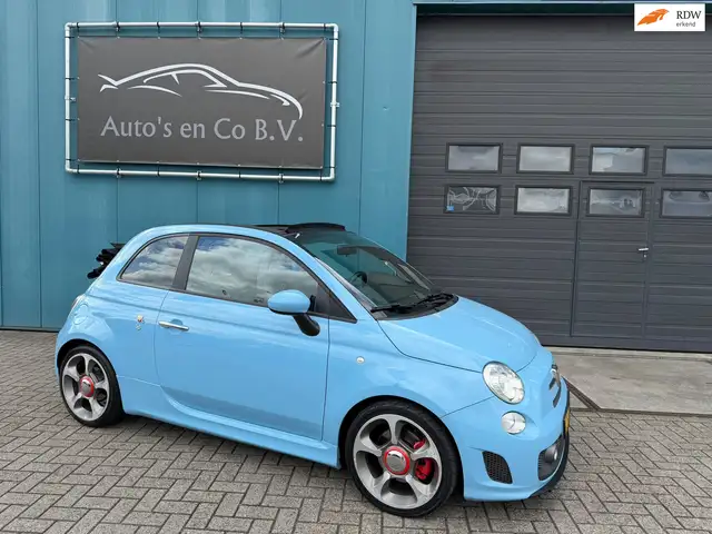 Fiat 500C Abarth 1.4 T-Jet 595 Turismo Cabrio160 pk Leder Stoelverw