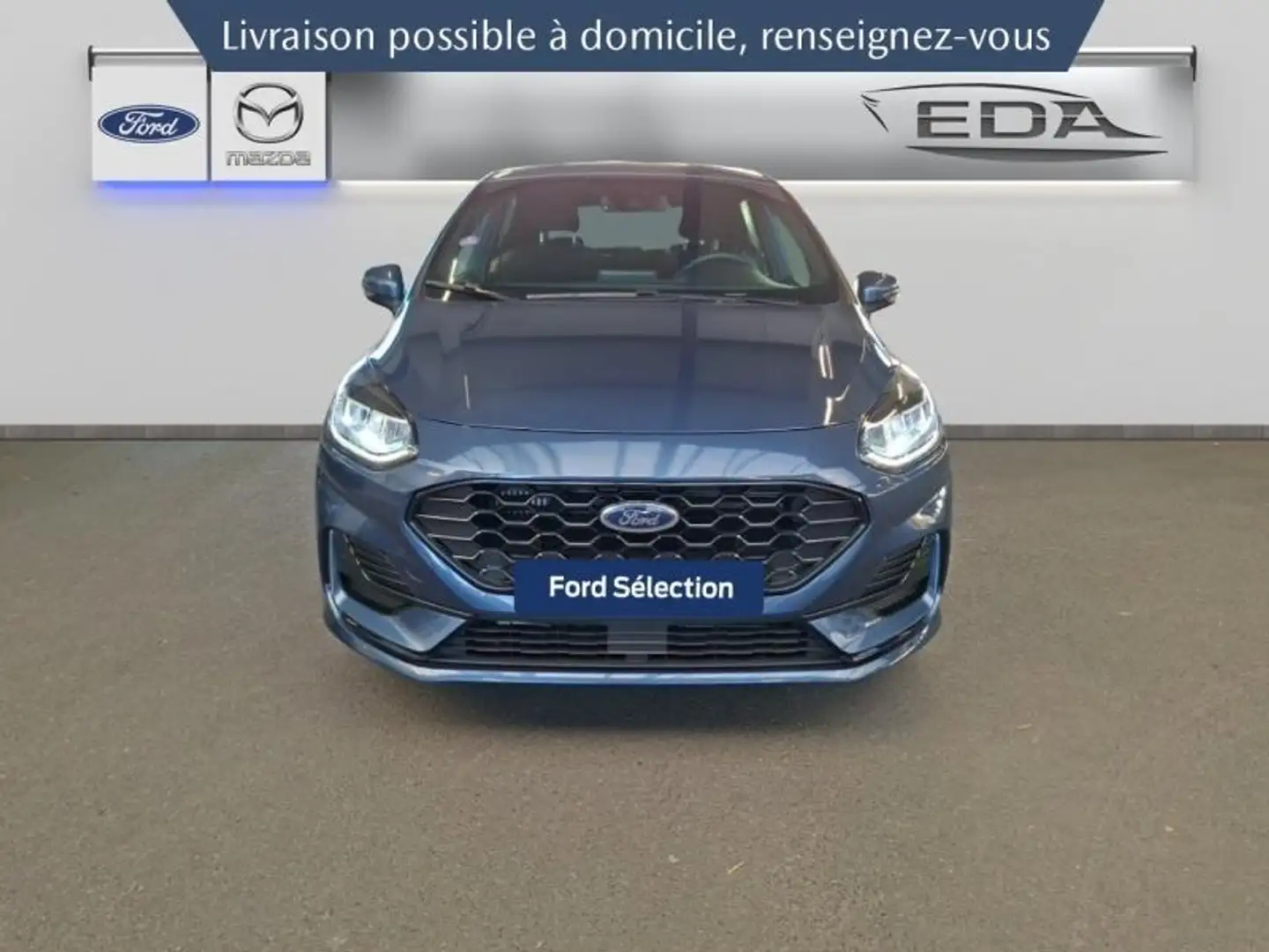 Ford Fiesta 1.0 Flexifuel 95ch ST-Line 5p Blau - 2