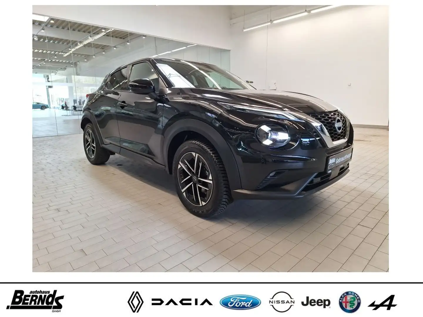 Nissan Juke 1.0 DIG-T N-Connecta KLIMAAUTOM. SITZHZG. ISO-FIX Schwarz - 2
