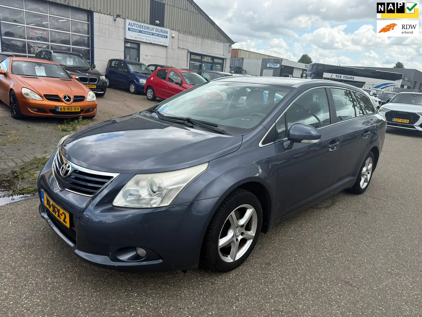 Toyota Avensis Wagon 2.0 VVTi Dynamic Clima Bj:2009 NAP! Blauw - 1