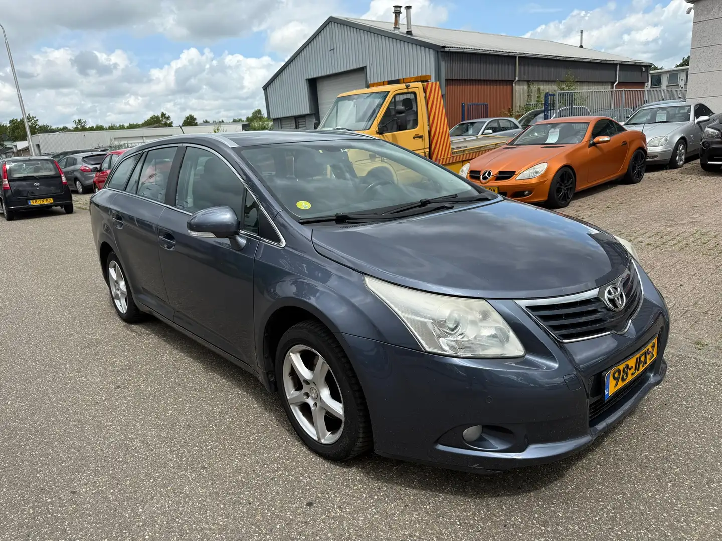 Toyota Avensis Wagon 2.0 VVTi Dynamic Clima Bj:2009 NAP! Blauw - 2