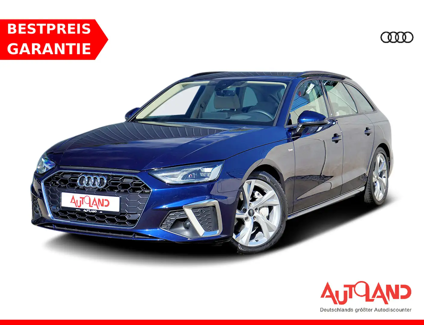 Audi A4 Avant 40 TDI S-line LED Navi Head-Up 360° USB Blau - 1