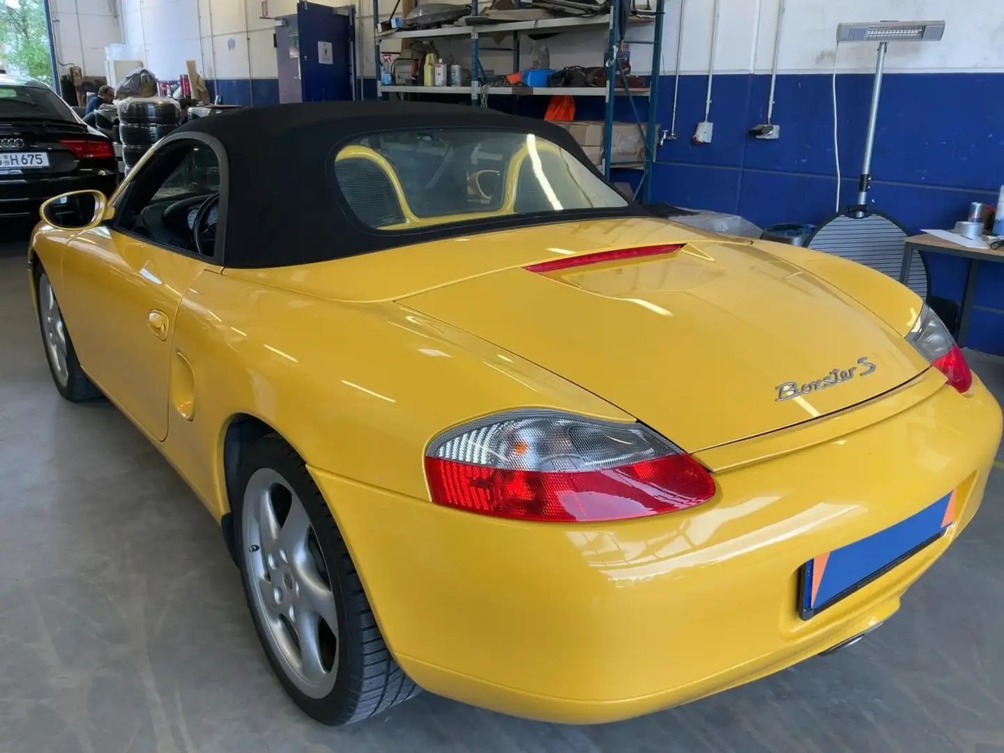 Porsche Boxster S 3.2 252CV MANUALE 1PROPRIETARIO  SERVICE PORSCHE Giallo - 2