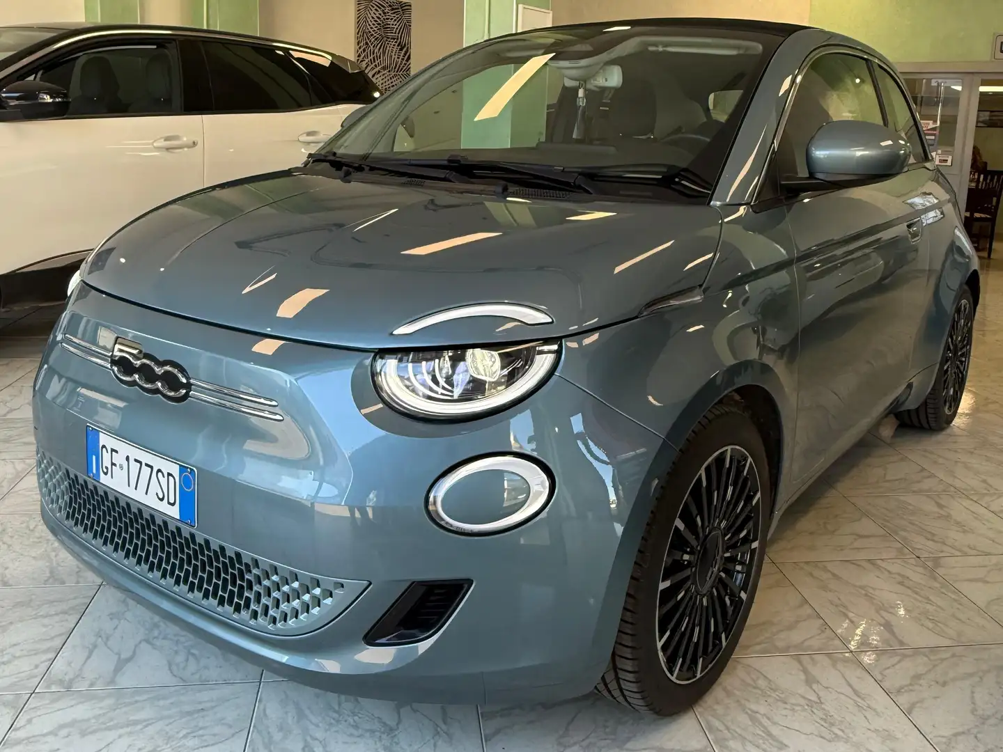 Fiat 500e 500e 2021 Cabrio 42 kWh La Prima Blu/Azzurro - 1