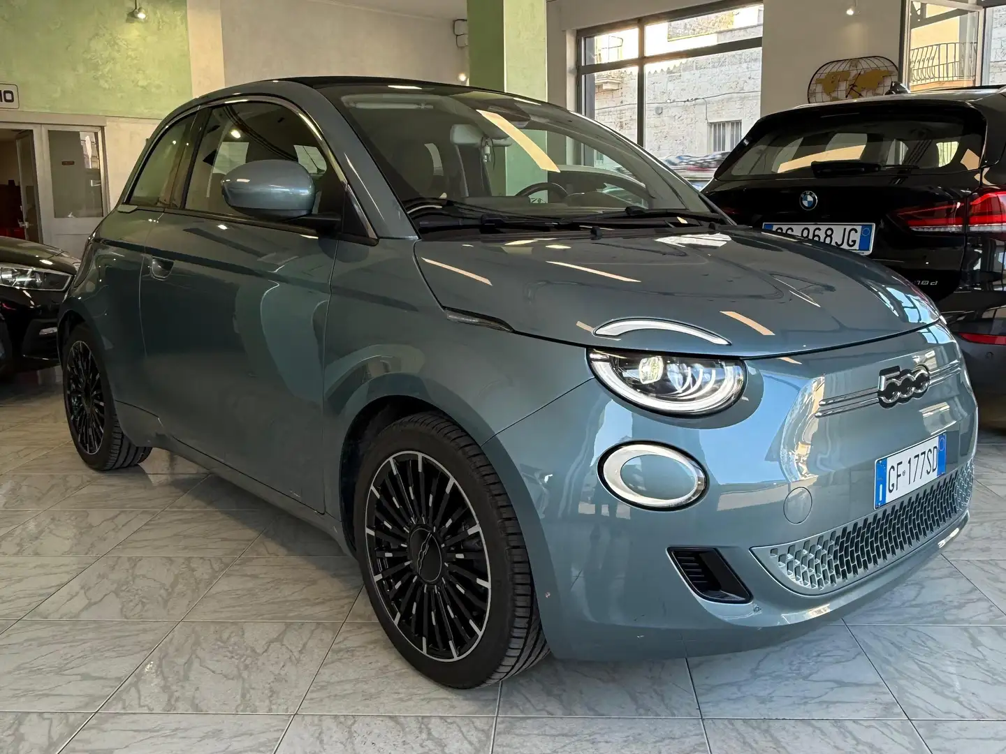Fiat 500e 500e 2021 Cabrio 42 kWh La Prima Blu/Azzurro - 2