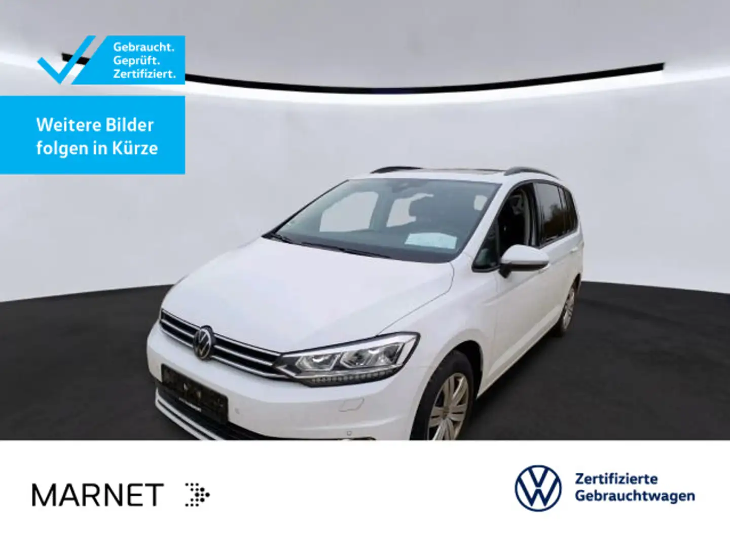 Volkswagen Touran 2.0 TDI DSG Comfortline* Navi*AHK*Pano*IQ Weiß - 1