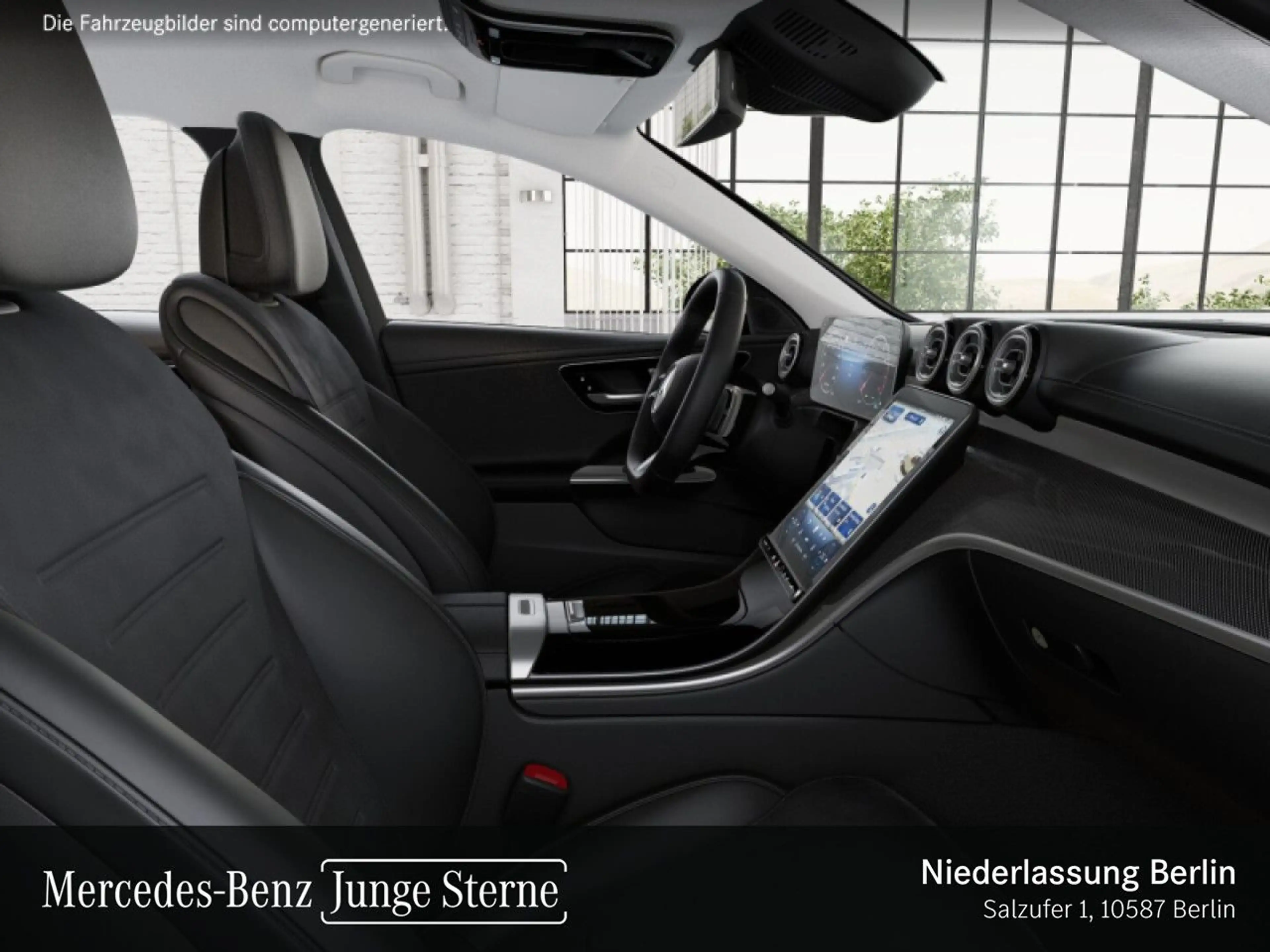 Mercedes-Benz C 200 T AMG+360+AHK+KEYLESS+9G — photo 11