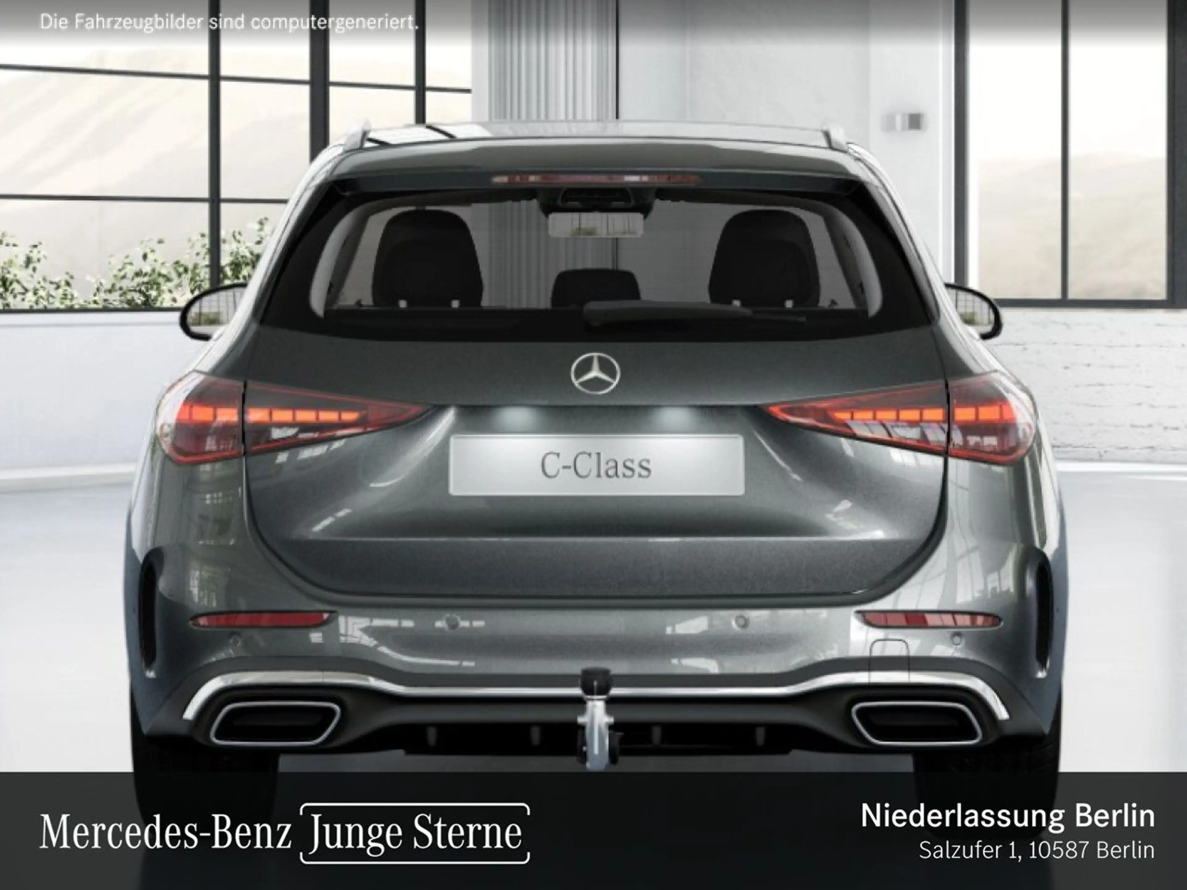 Mercedes-Benz C 200 T AMG+360+AHK+KEYLESS+9G — photo 8