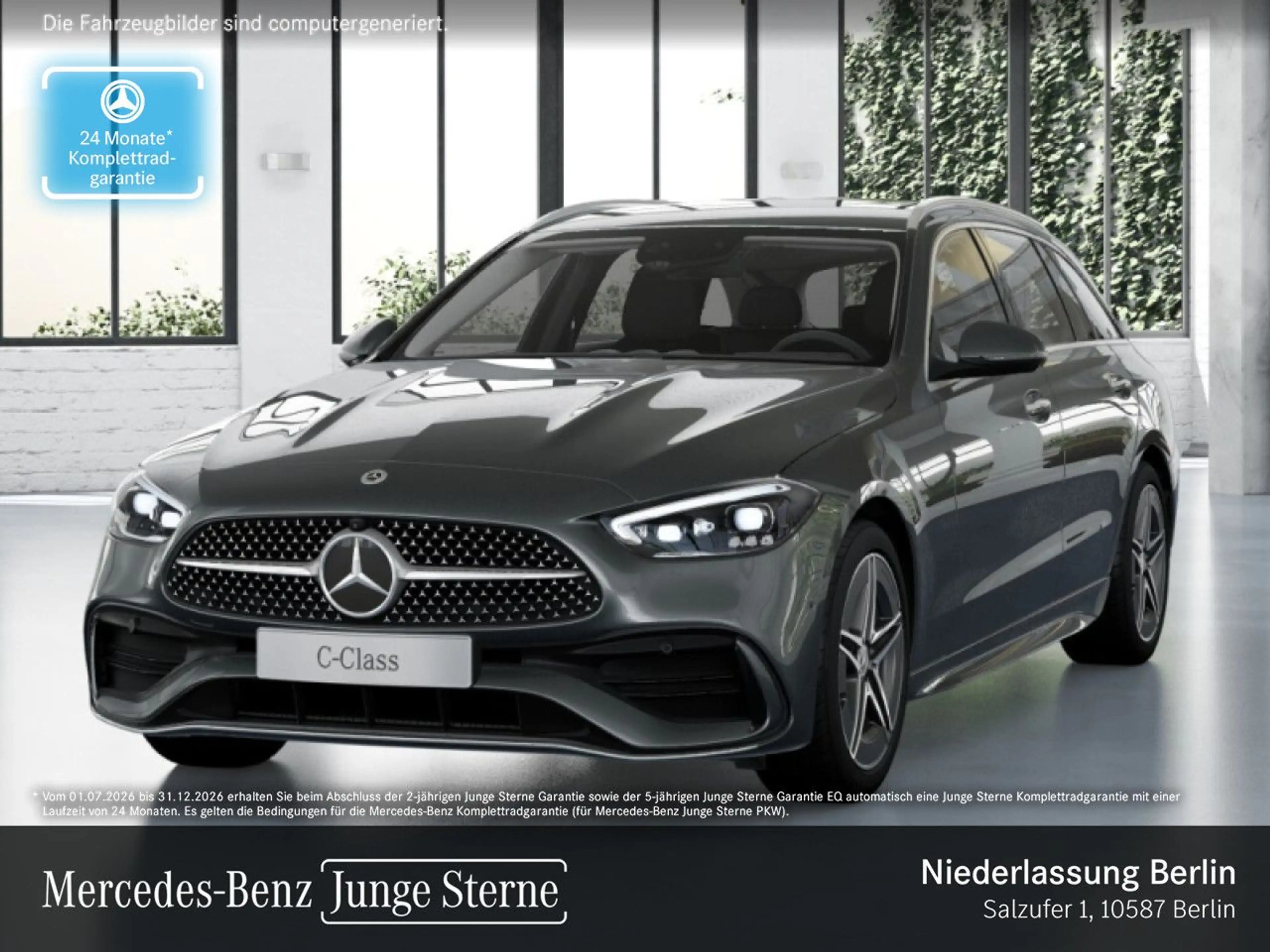 Mercedes-Benz C 200 T AMG+360+AHK+KEYLESS+9G