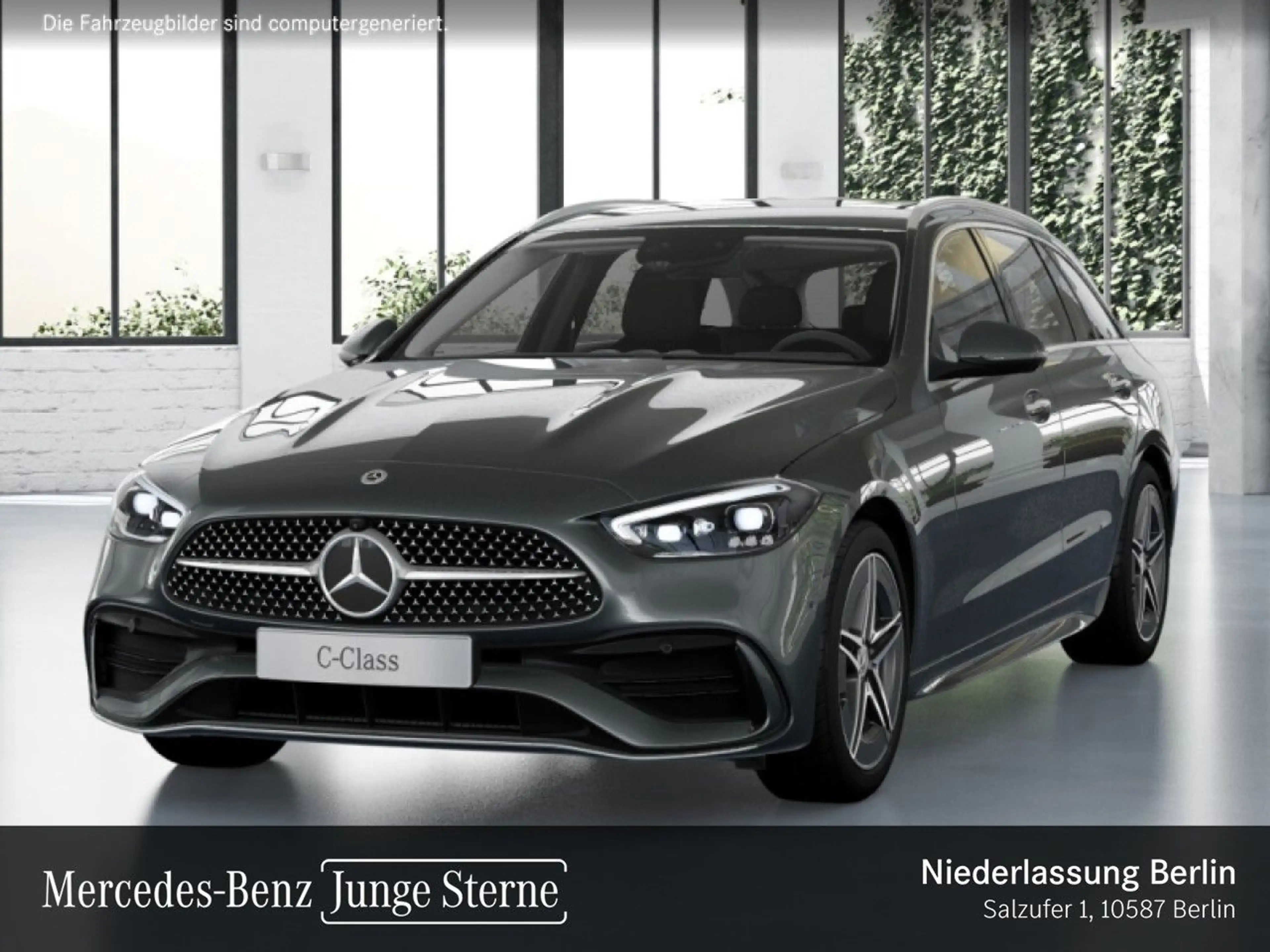 Mercedes-Benz C 200 T AMG+360+AHK+KEYLESS+9G — photo 2