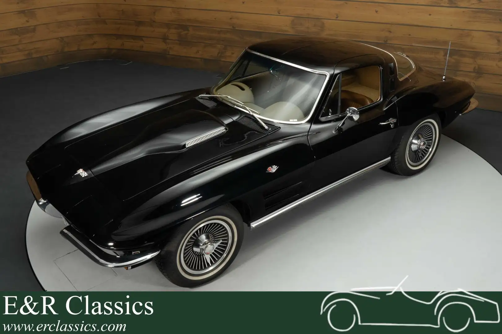 Chevrolet Corvette C2 Coupé |1964 Zwart - 1