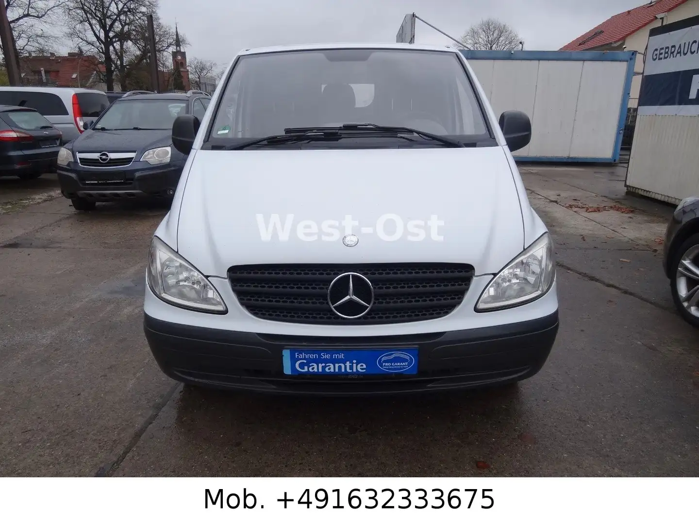 Mercedes-Benz Vito 111 CDI Lang Klima AHK LKW HU/AU neu Weiß - 2