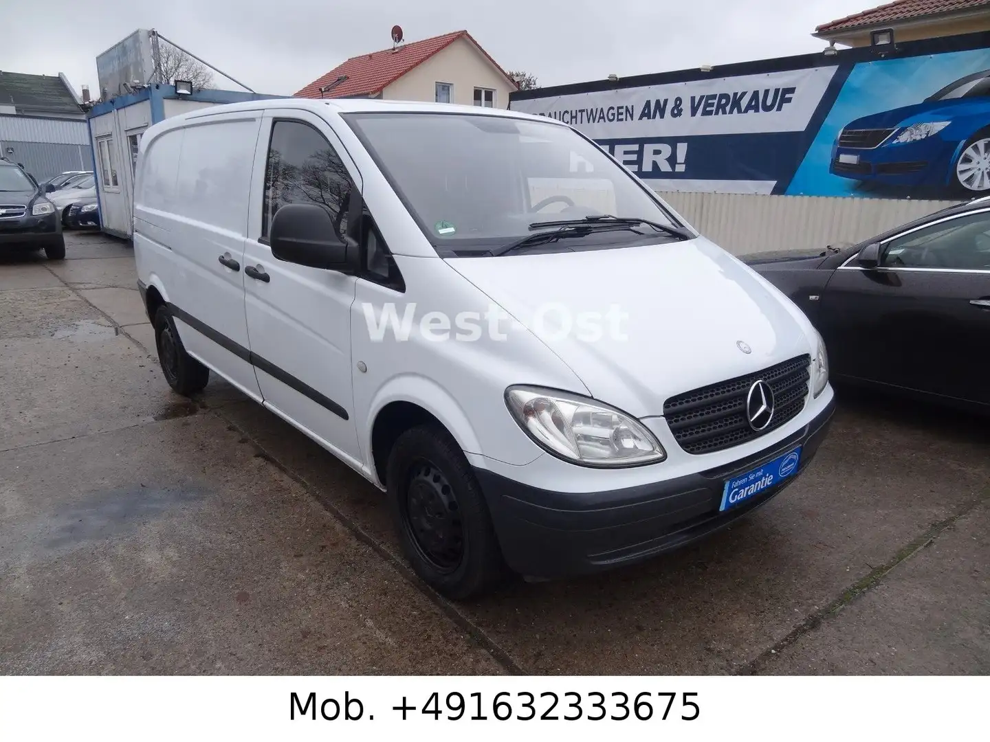 Mercedes-Benz Vito 111 CDI Lang Klima AHK LKW HU/AU neu Weiß - 1