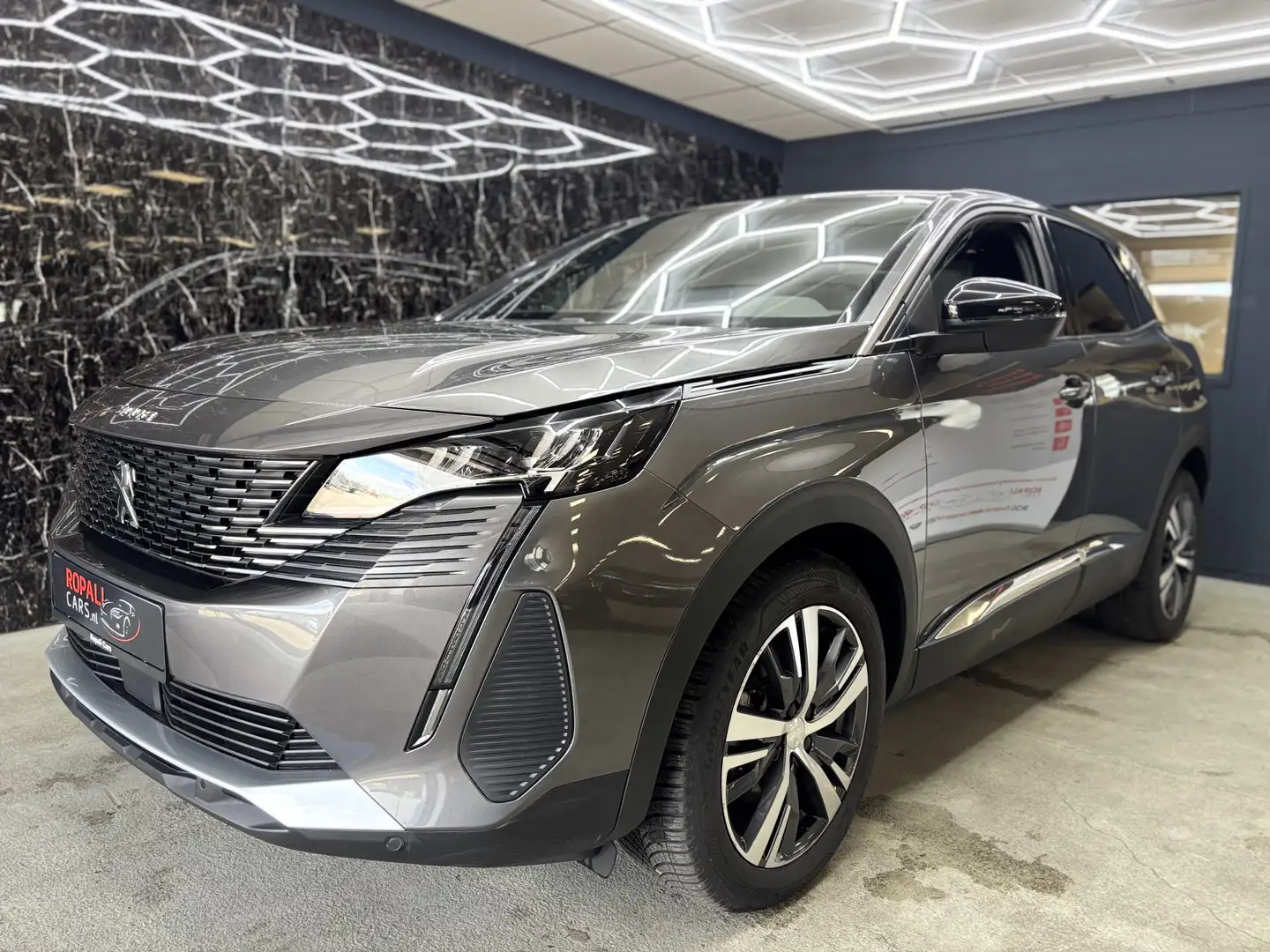 Peugeot 3008 1.2 Hybrid 136 Allure Pack Business Gris - 1