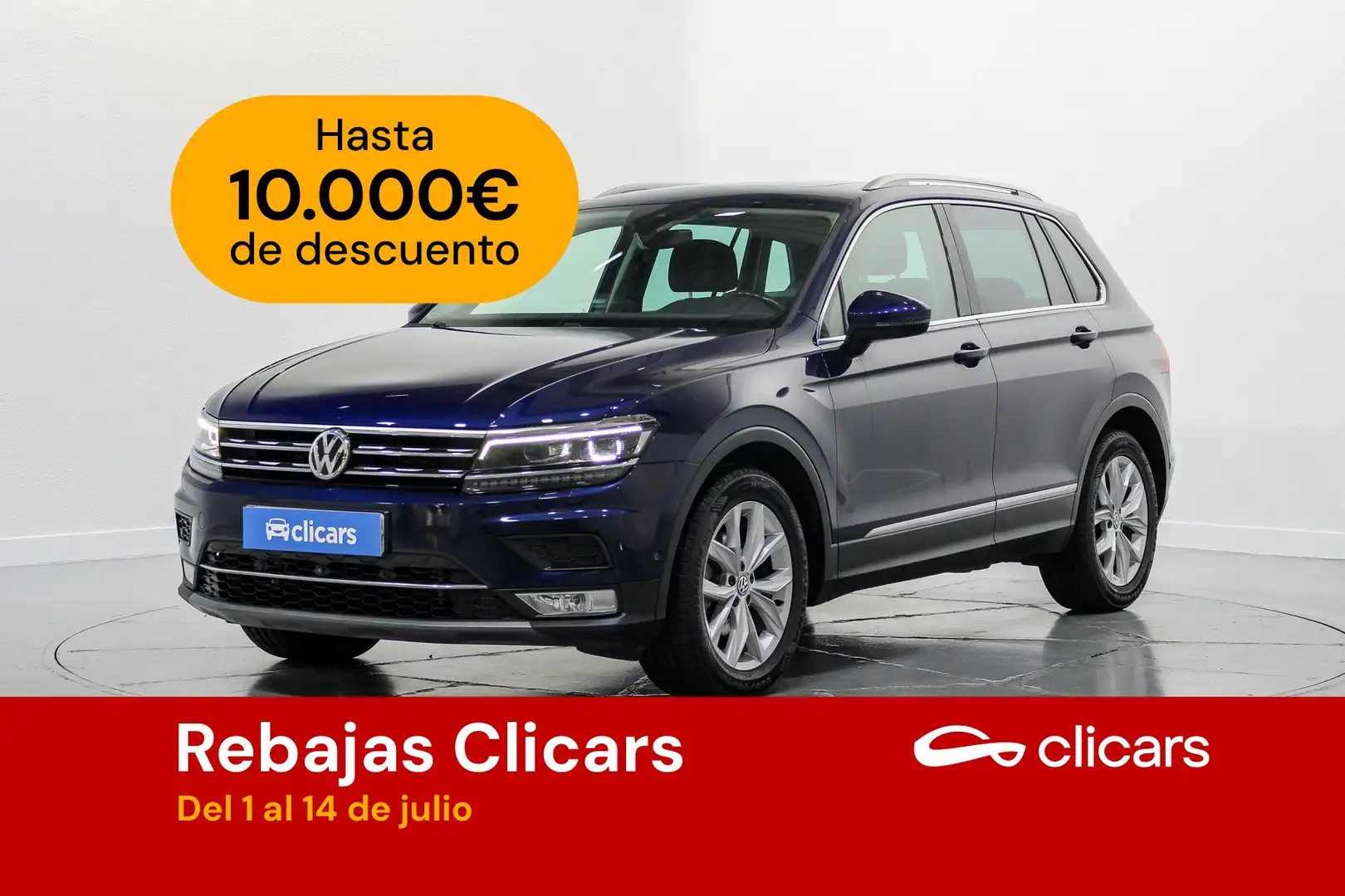 Volkswagen Tiguan 2.0TDI Sport 4Motion DSG 110kW Azul - 1
