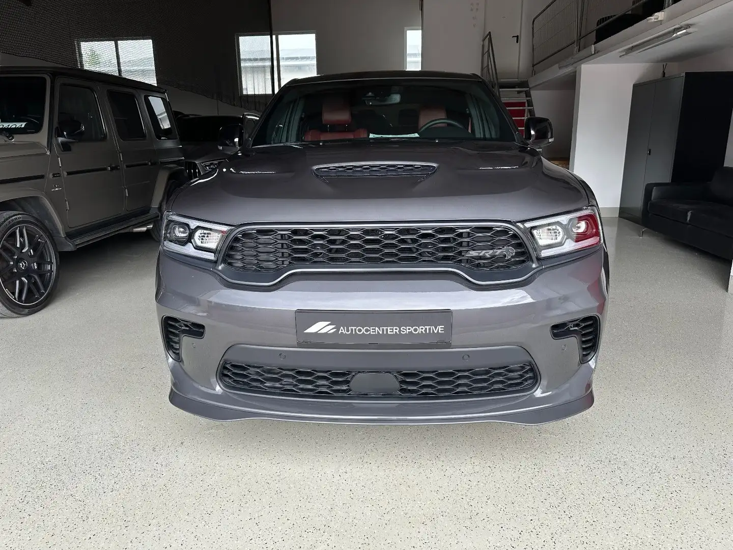 Dodge Durango SRT Hellcat PREMIUM AHK EU-NAV NEUWERTIG Grau - 2