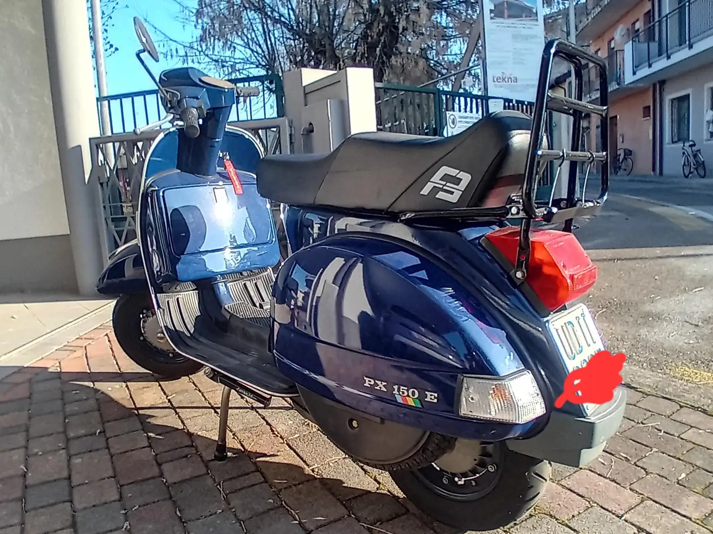 Vespa PX 150 Arcobaleno Azul - 2