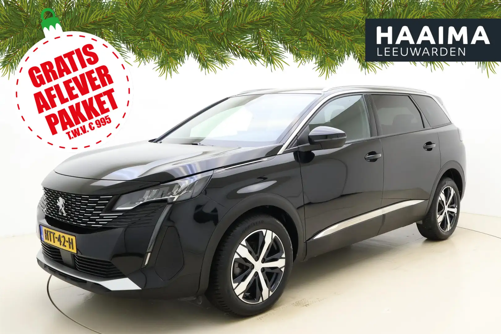 Peugeot 5008 1.2 PureTech Allure Pack Business AUTOMAAT | 7-Zit Noir - 1