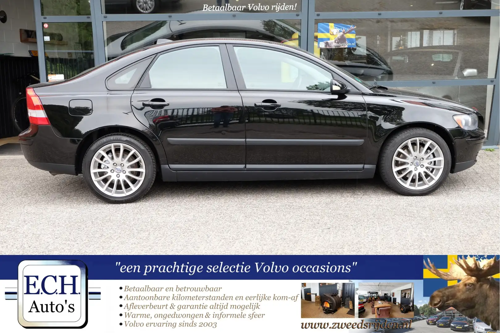 Volvo S40 2.4 140 pk, Trekhaak, 17 inch Schwarz - 2