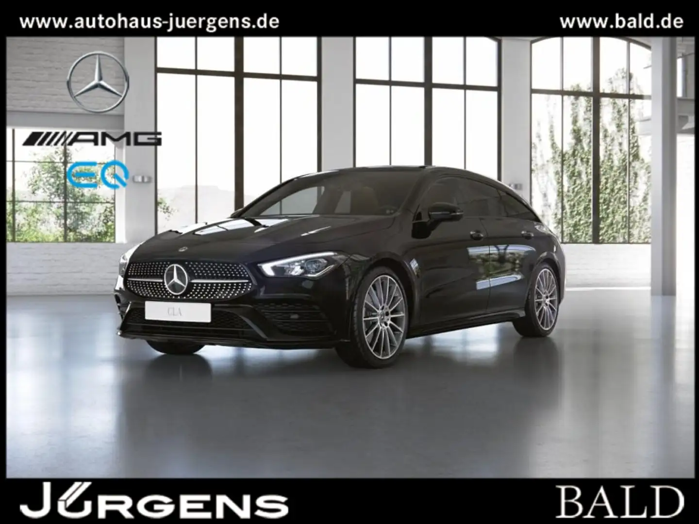 Mercedes-Benz CLA 200 SB AMG-Sport/LED/Cam/Pano/Night/Ambi/18" Schwarz - 1