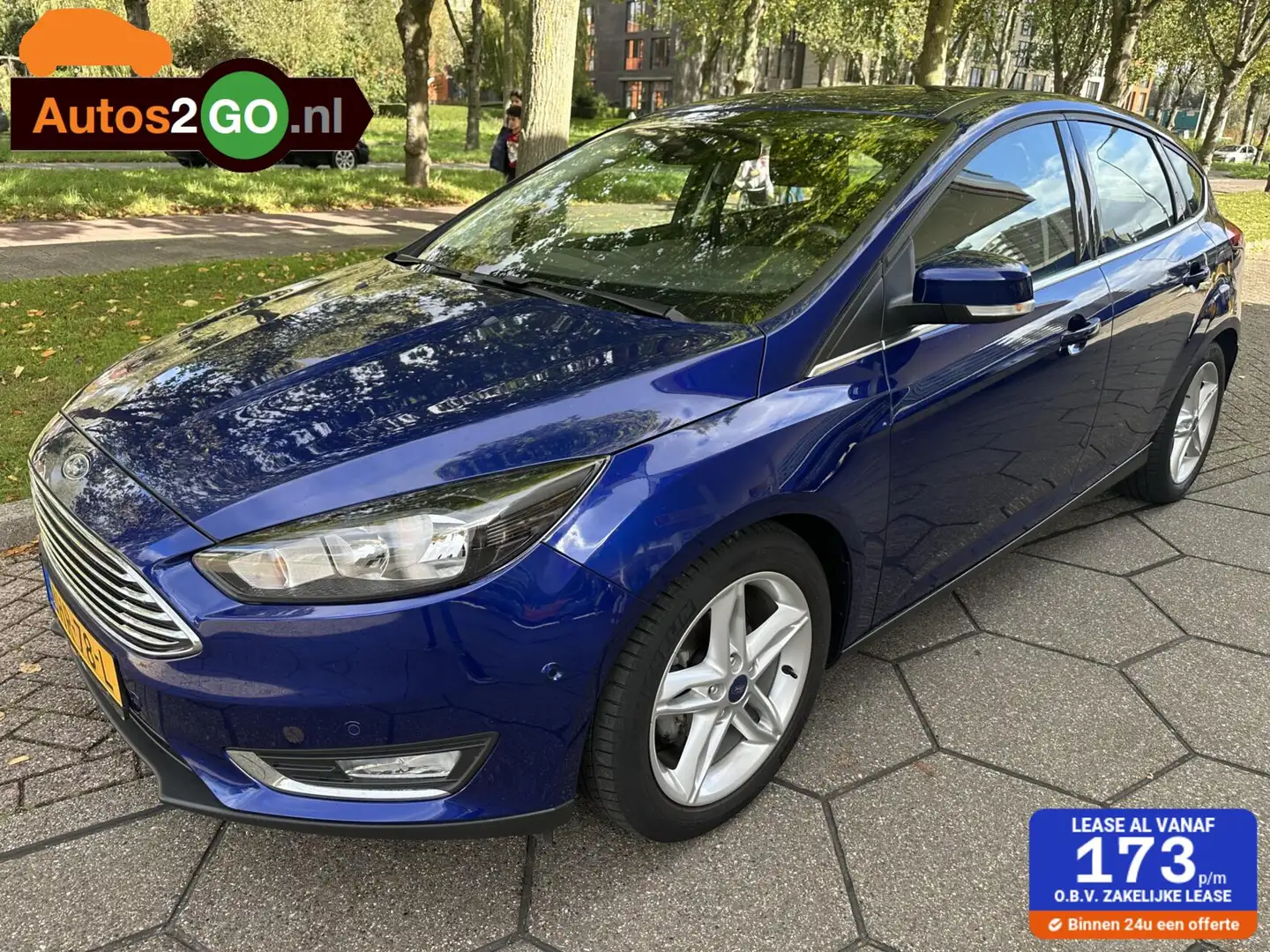 Ford Focus 1.0 First Edition Blauw - 1