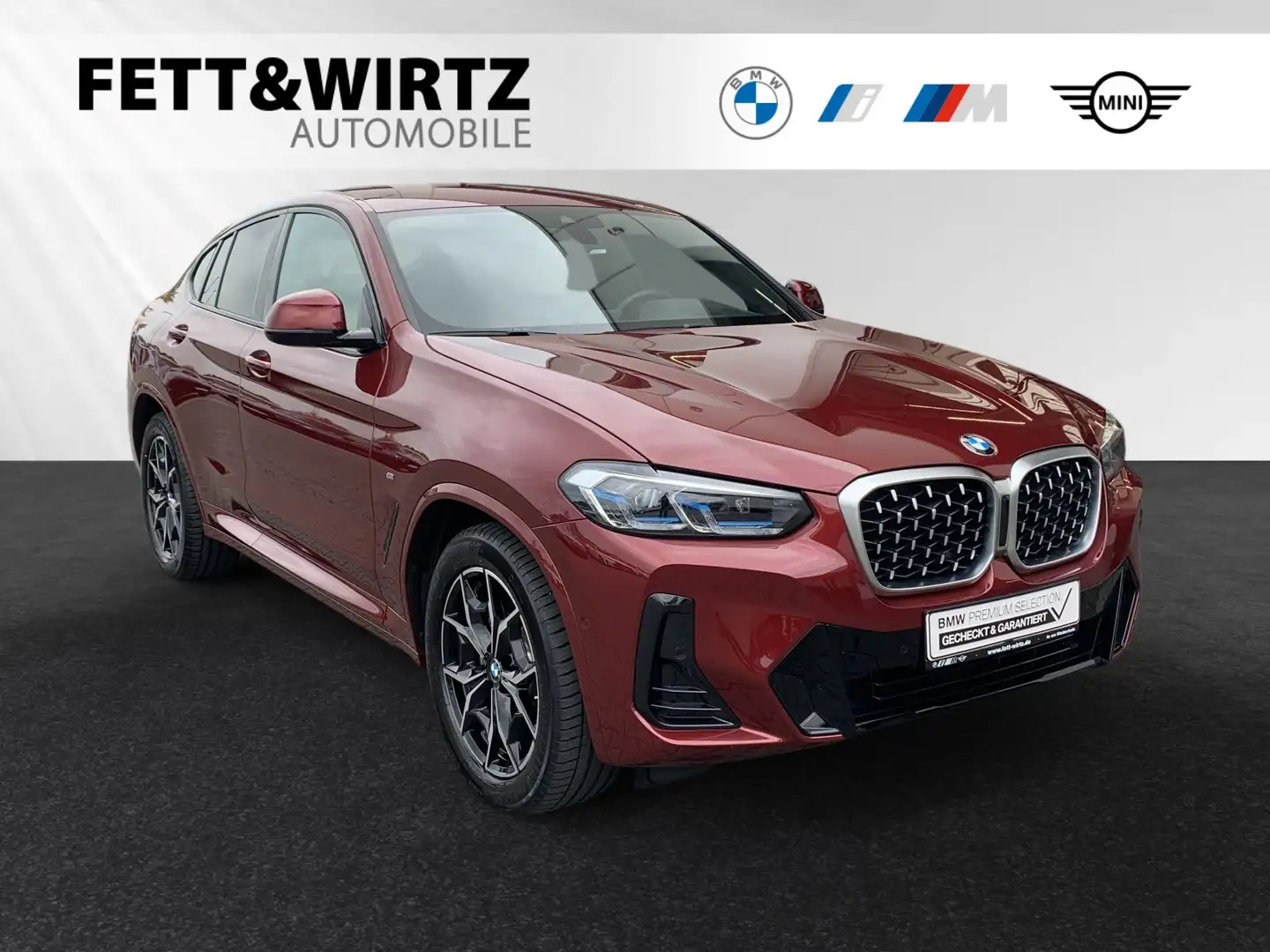 BMW X4 xDrive20d M Sport|AHK|Head-Up|DA|HiFi Rot - 1