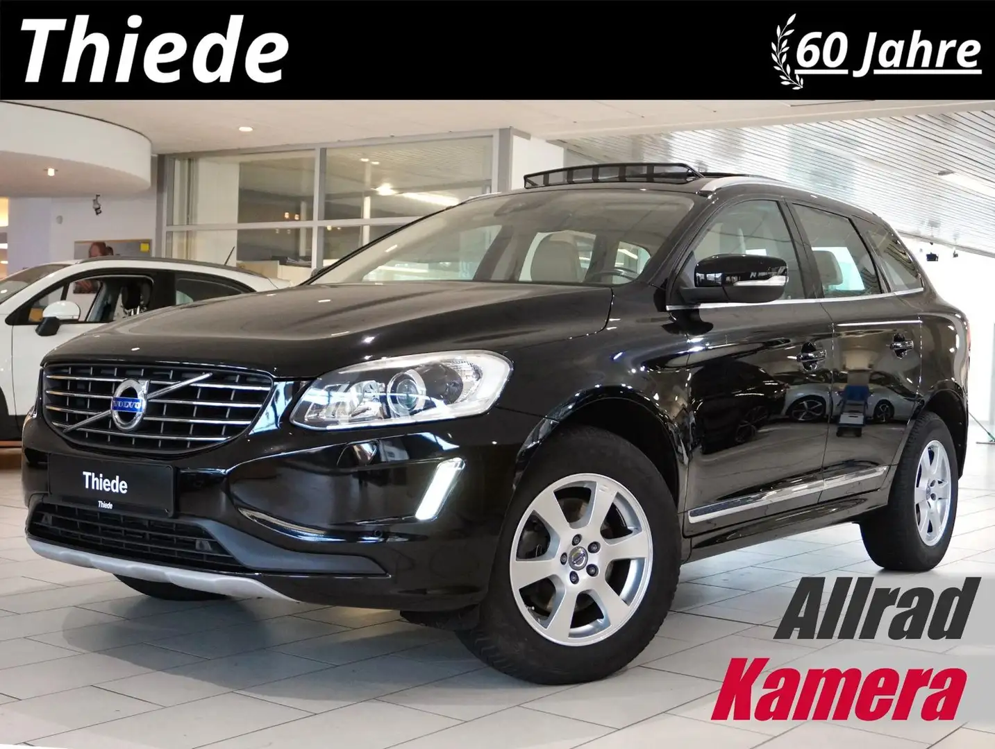 Volvo XC60 D4 SUMMUM AWD NAVI/LED/KAMERA/PANO/SH/AHK Schwarz - 1