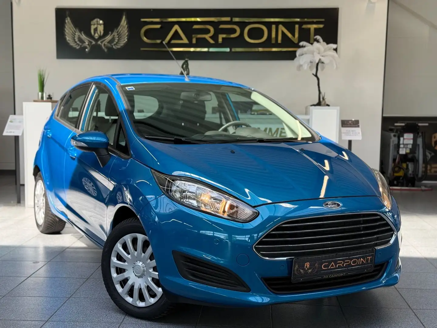 Ford Fiesta Trend /1-Hand/SHZ/Parksensoren/41.500km Bleu - 1