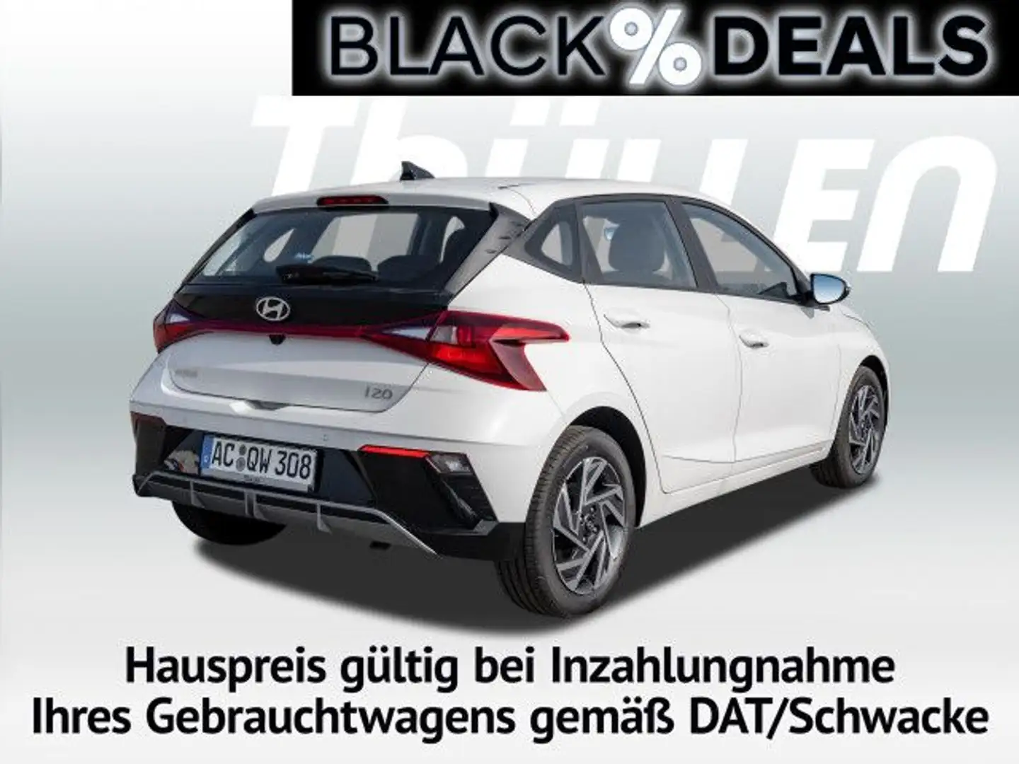 Hyundai i20 FL 1.0 T-GDi 6-MT 2WD Trend Bose Soundpaket Blanc - 2