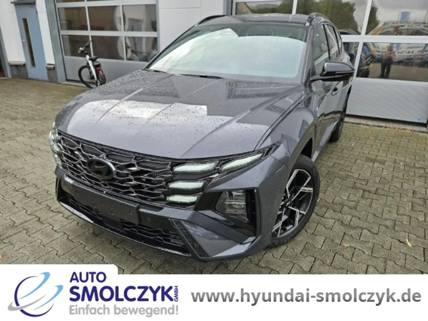 Hyundai TUCSON 1.6 T 7-DCT 4WD N LINE+SITZ-& ASSISTENZ-PAKET Grau - 1